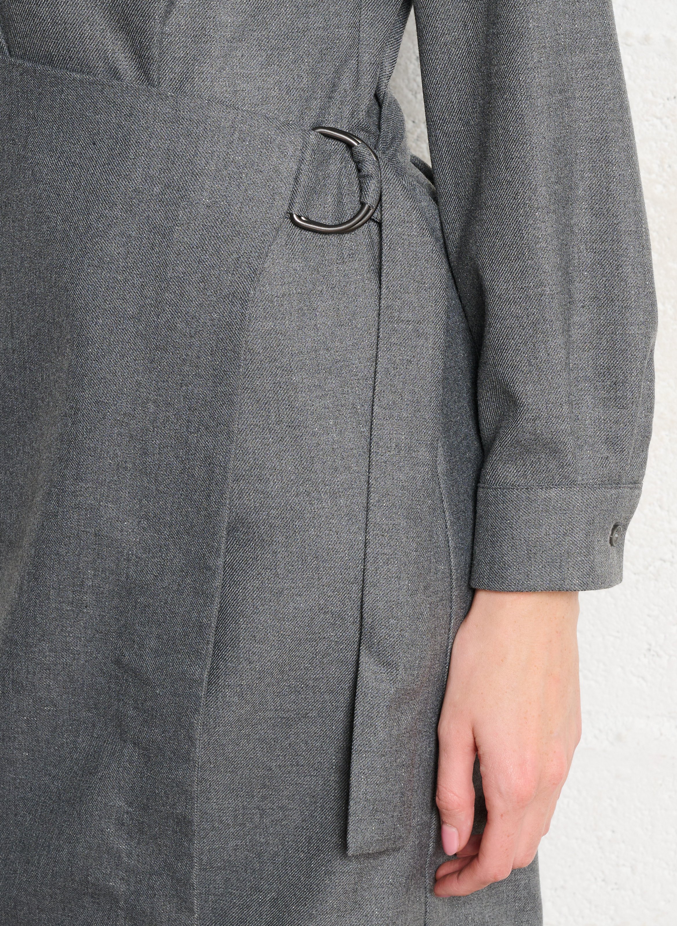 Robe chemise IKKS Gris