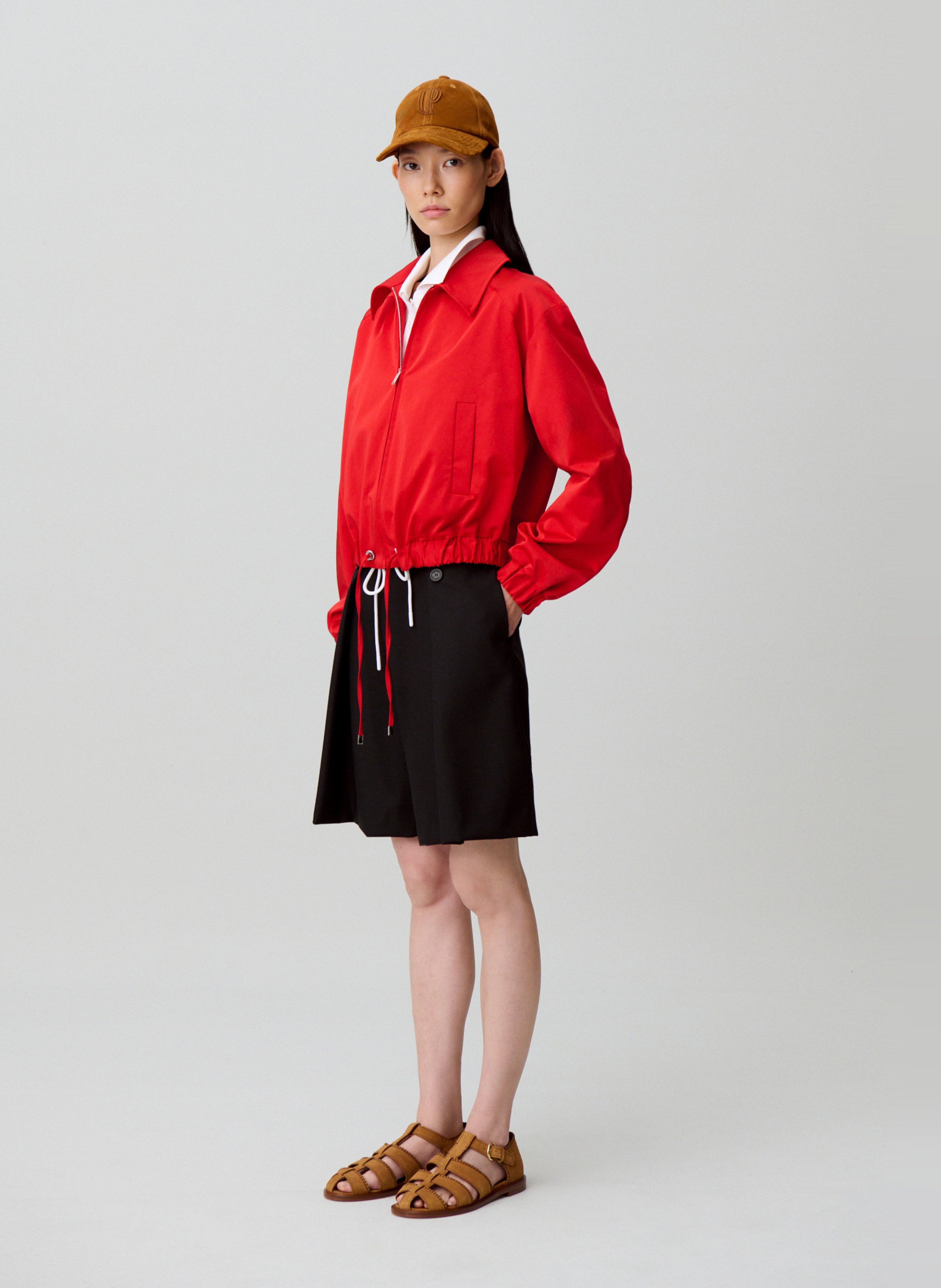 Veste col classique CLAUDIE PIERLOT Rouge
