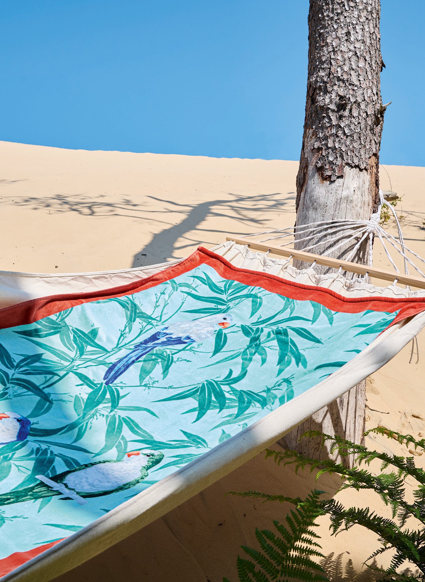 Drap de plage nerola ANNE DE SOLENE Bleu