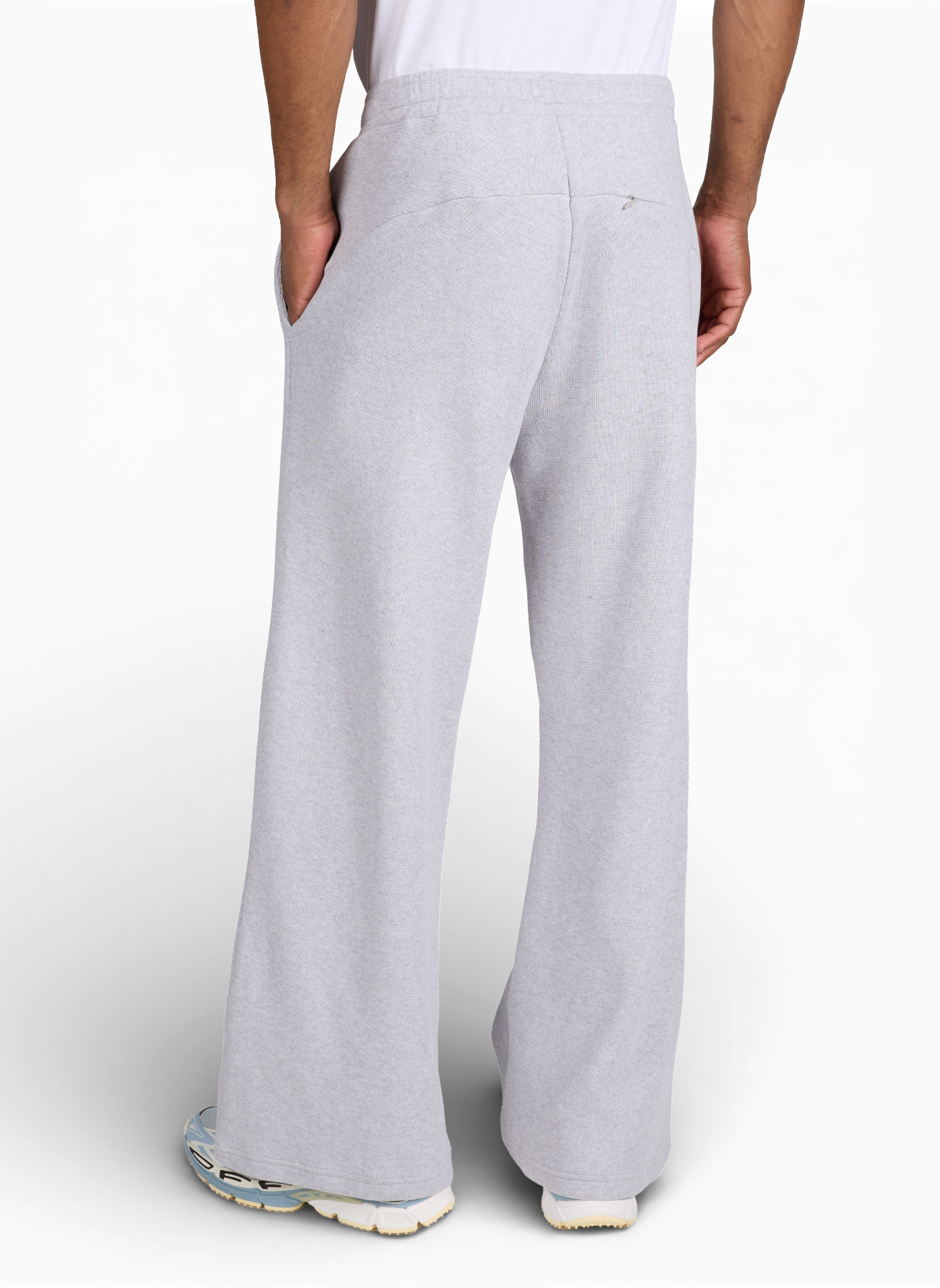 Straight-leg cotton joggers 3 PARADIS Grey