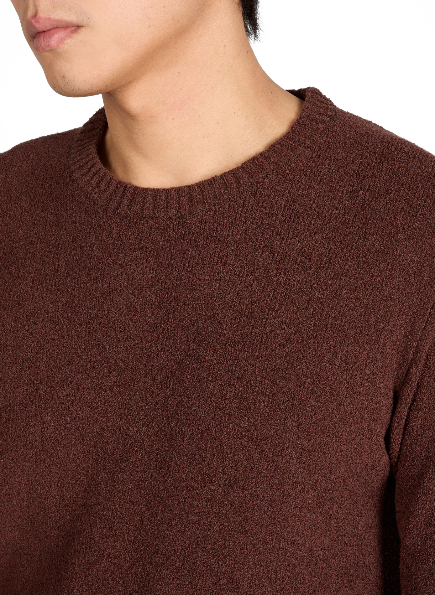 Cotton-blend jumper AU PRINTEMPS PARIS Brown