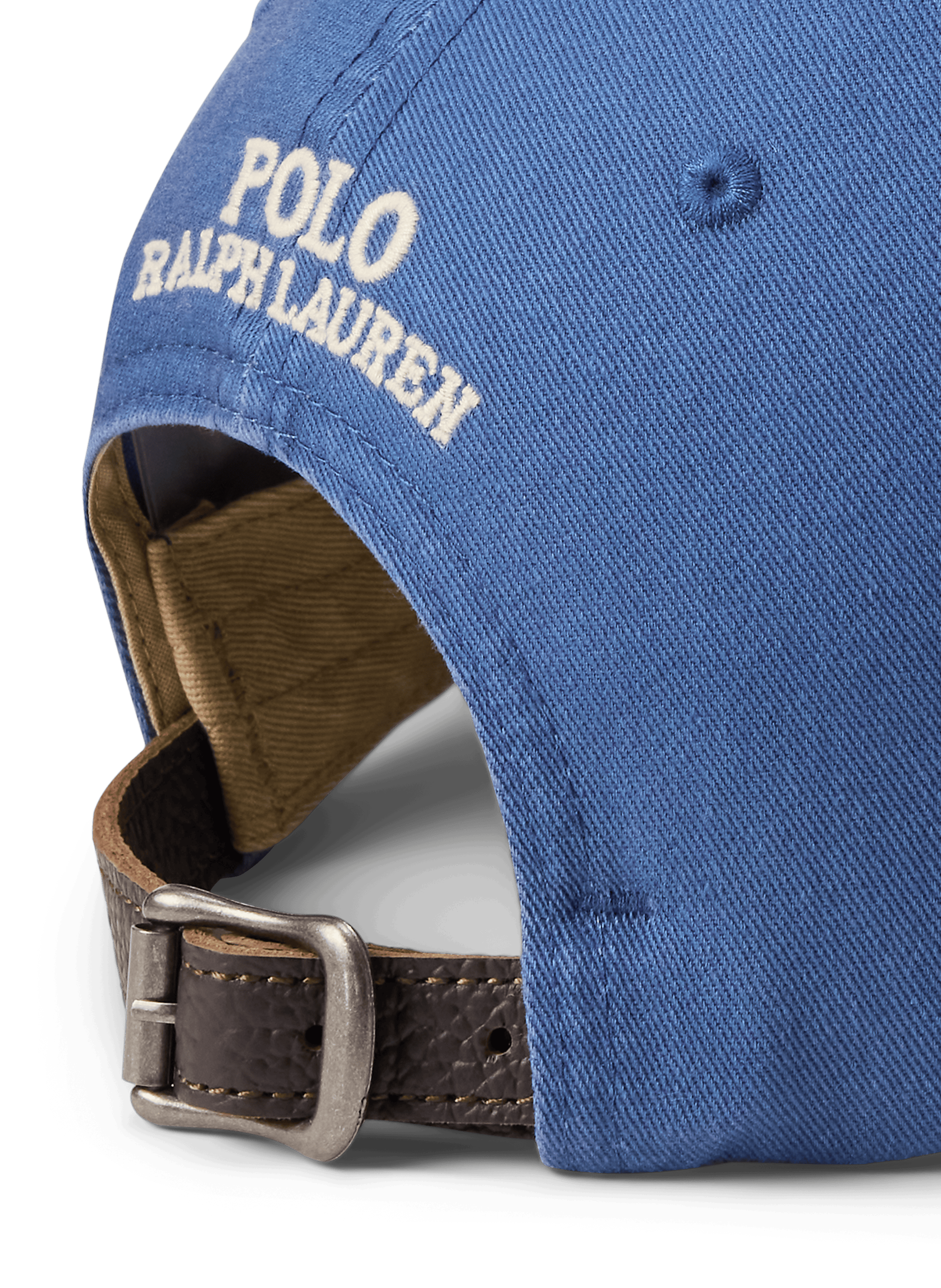 Casquette Polo Bear brodée en coton POLO RALPH LAUREN Bleu