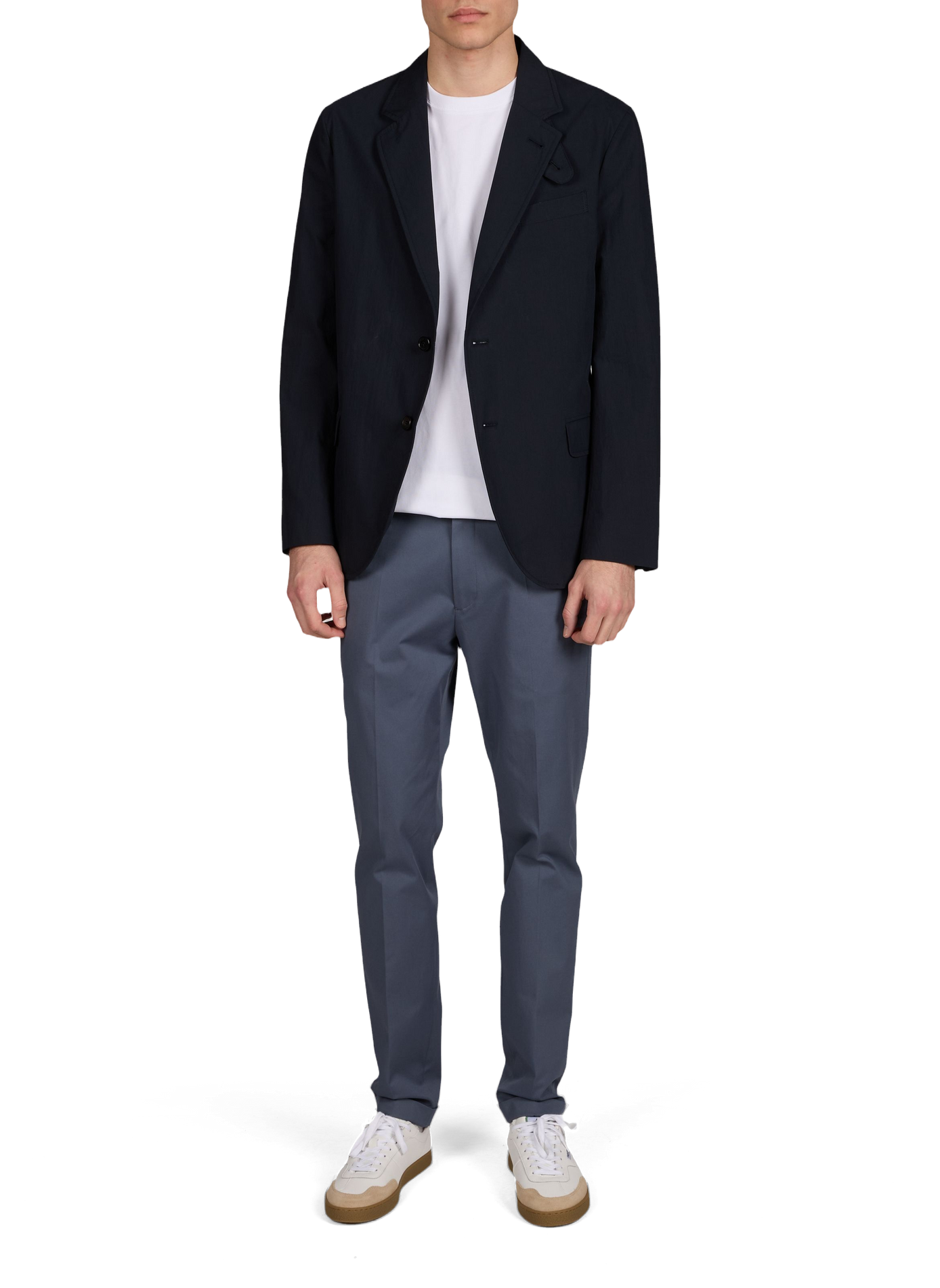 Cotton Blazer SLOWEAR Blue