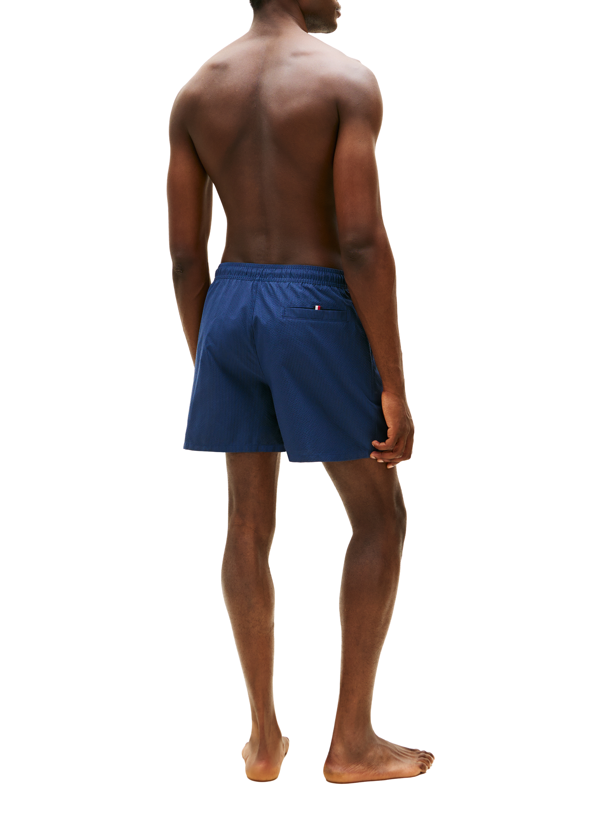 Short de bain uni TOMMY HILFIGER Bleu