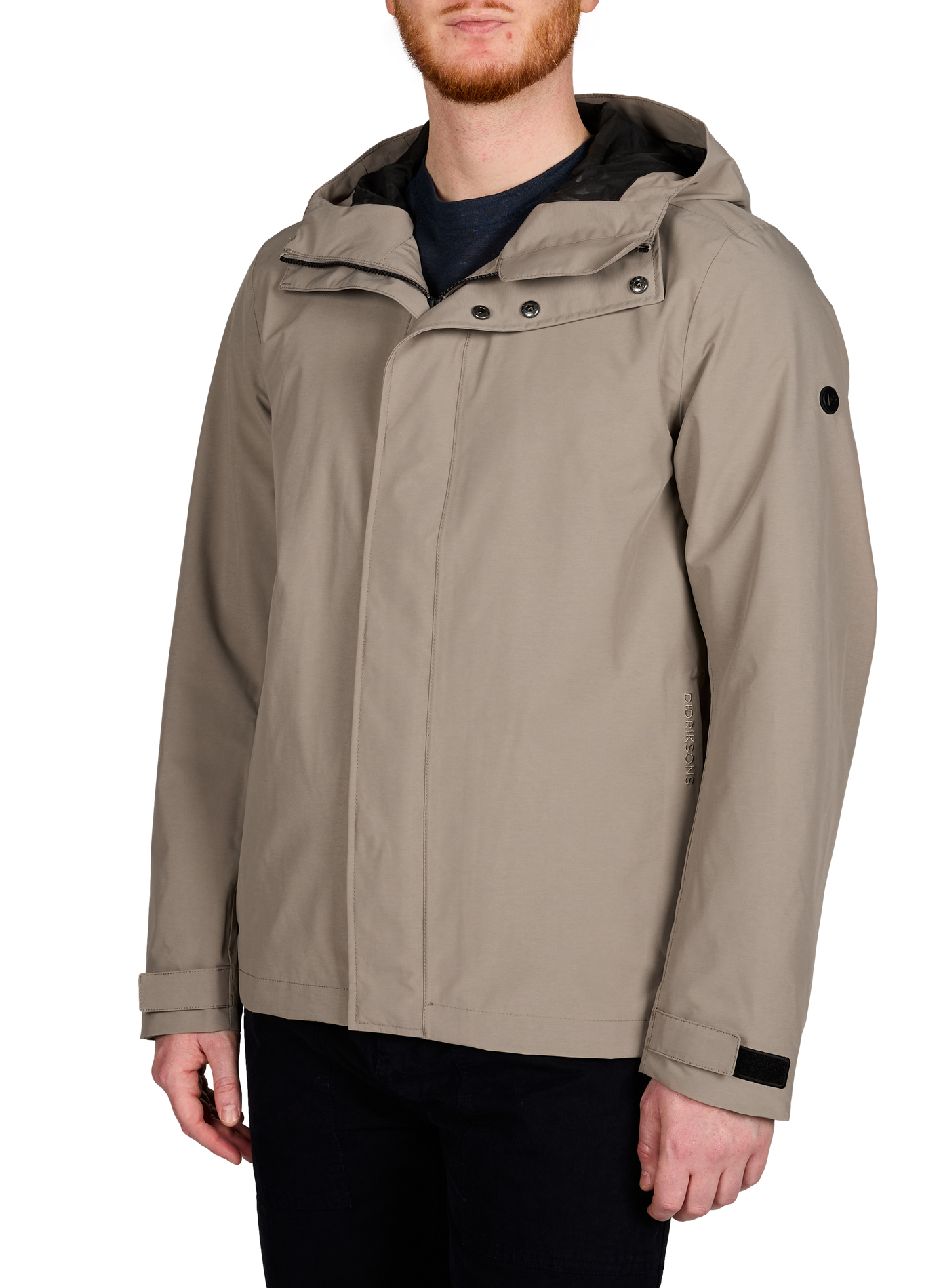 Hooded jacket DIDRIKSONS Brown
