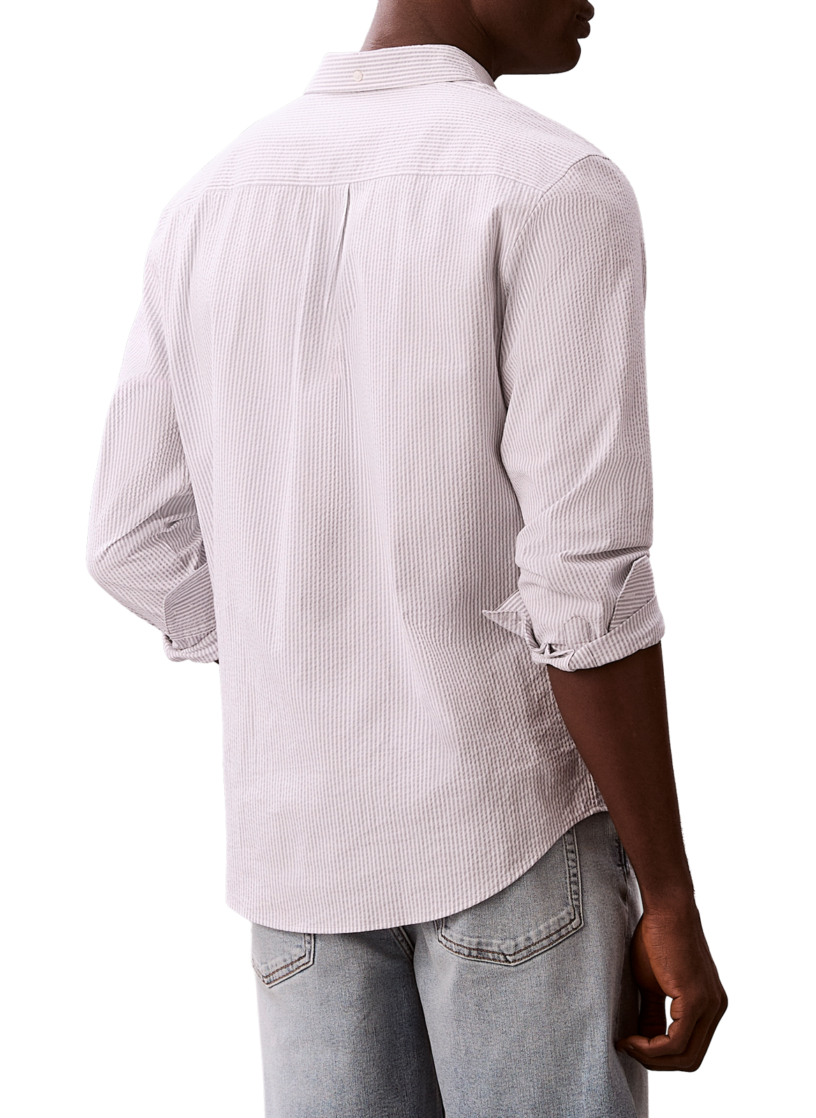 Jean slim Abner en coton mélangé CALVIN KLEIN Bleu