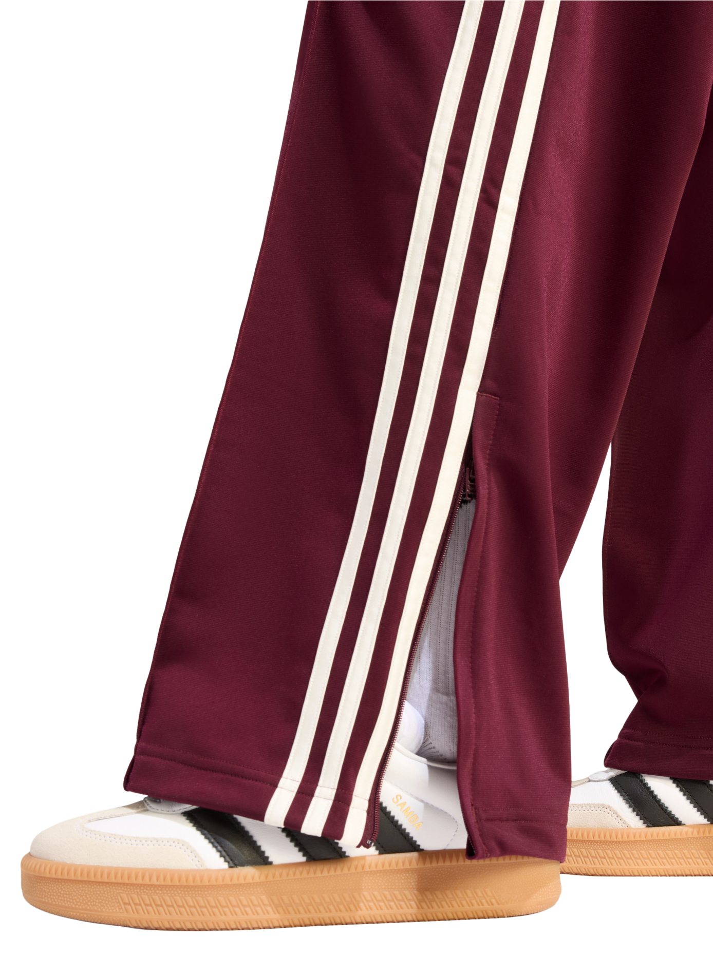Rechte trainingsbroek met logo ADIDAS Bruin