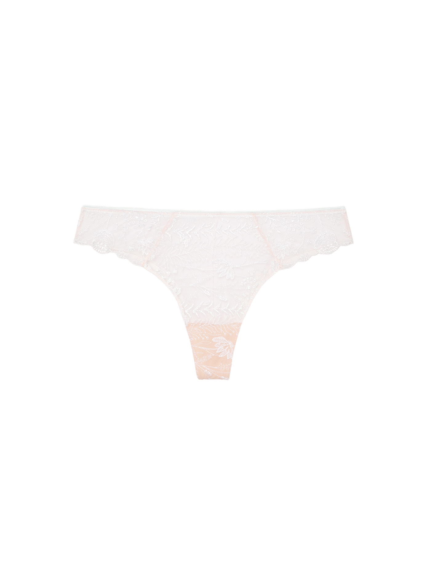 Heather Hills lace tanga PASSIONATA White