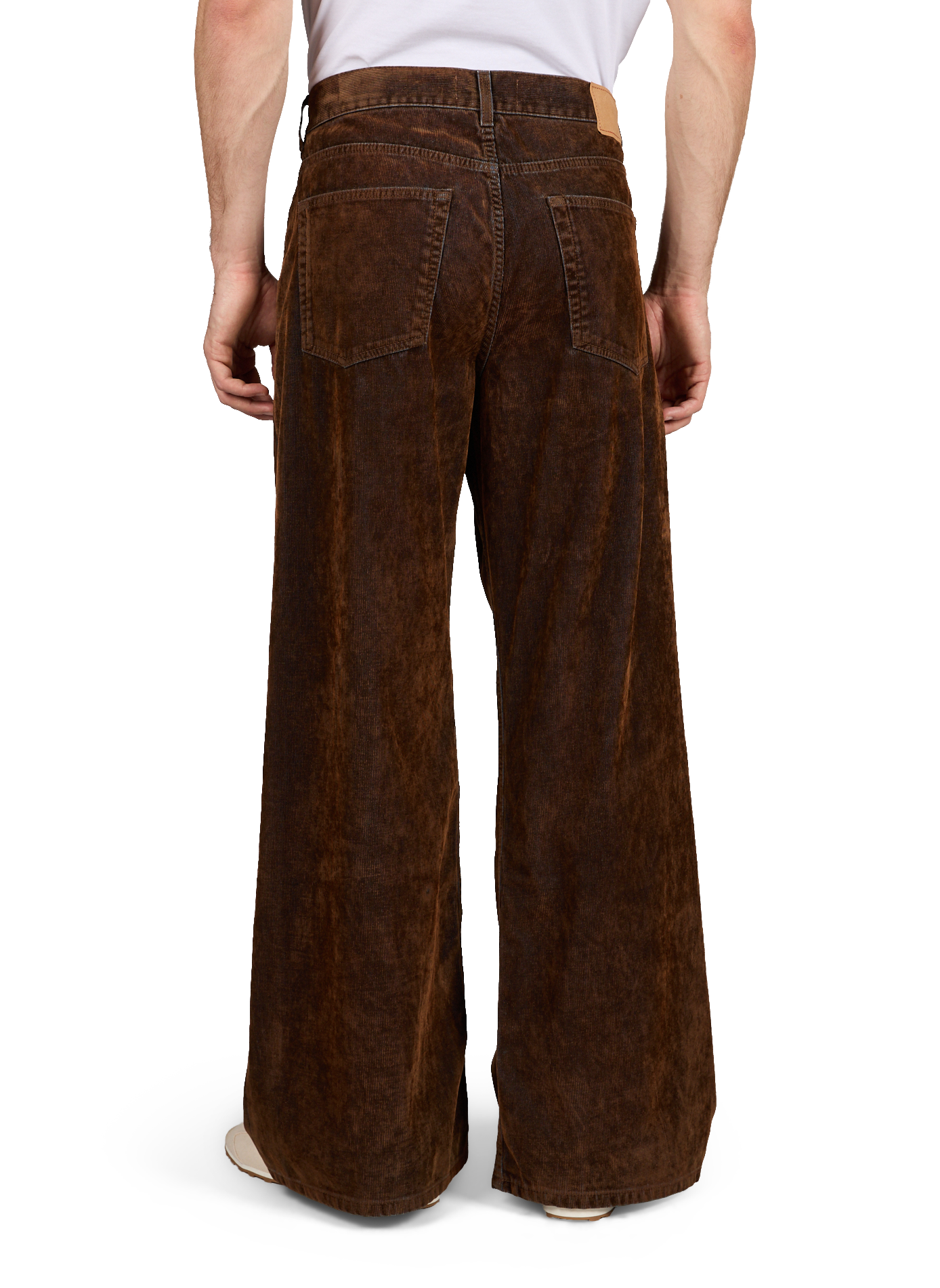 Wide-leg Gion cotton jeans JEANERICA DENIM Brown