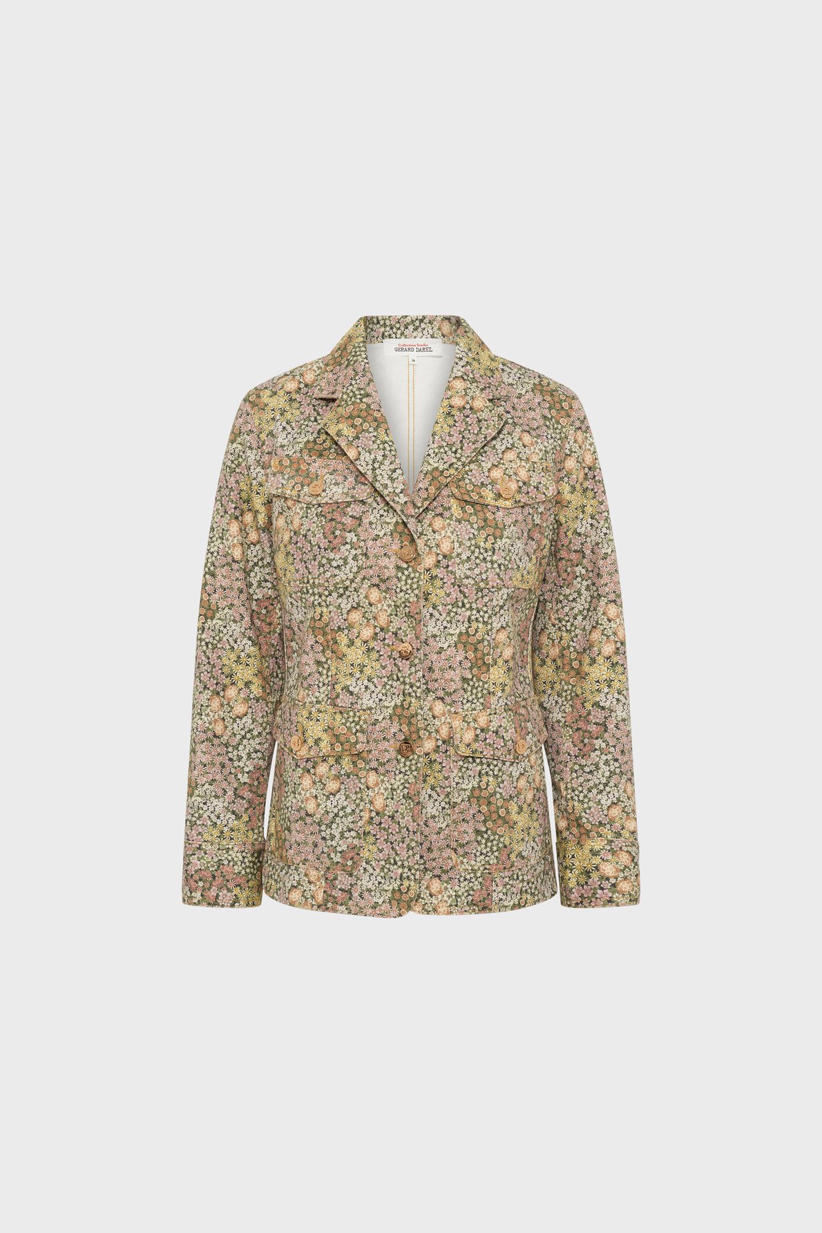 Saharienne en denim à fleurs - tena GERARD DAREL Rose