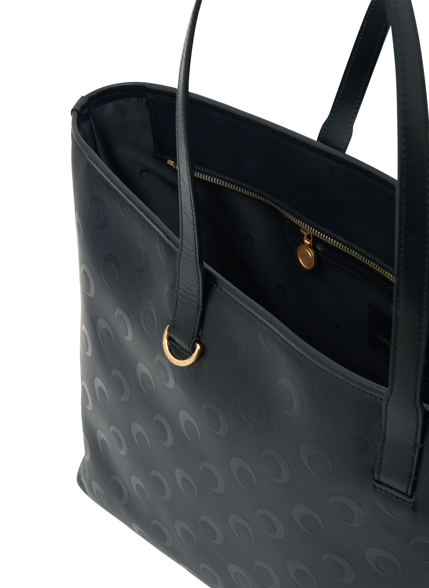 Moon cabas toile MARINE SERRE Noir
