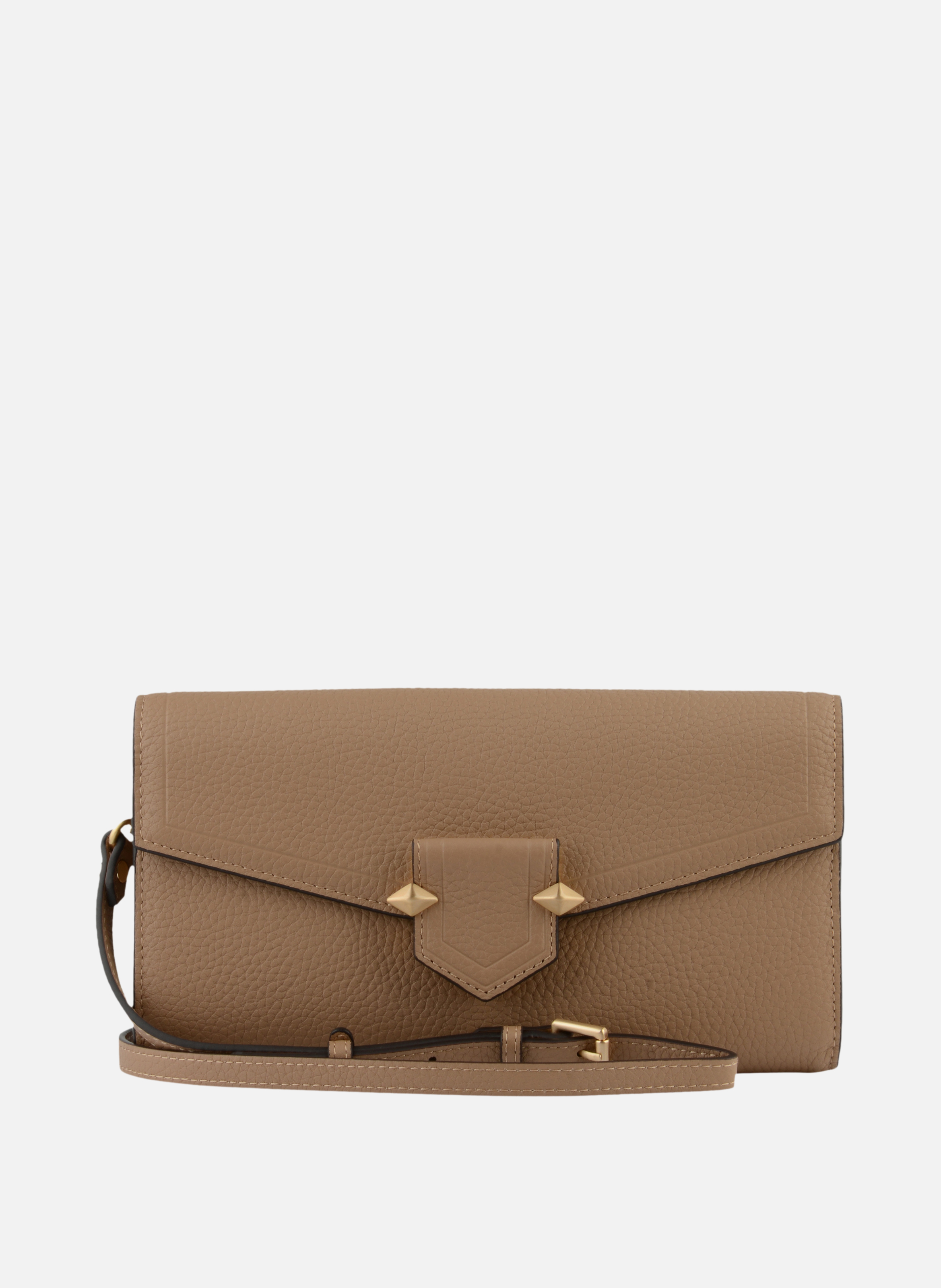 Sèvres | sac besace gm en cuir de vachette POURCHET Marron
