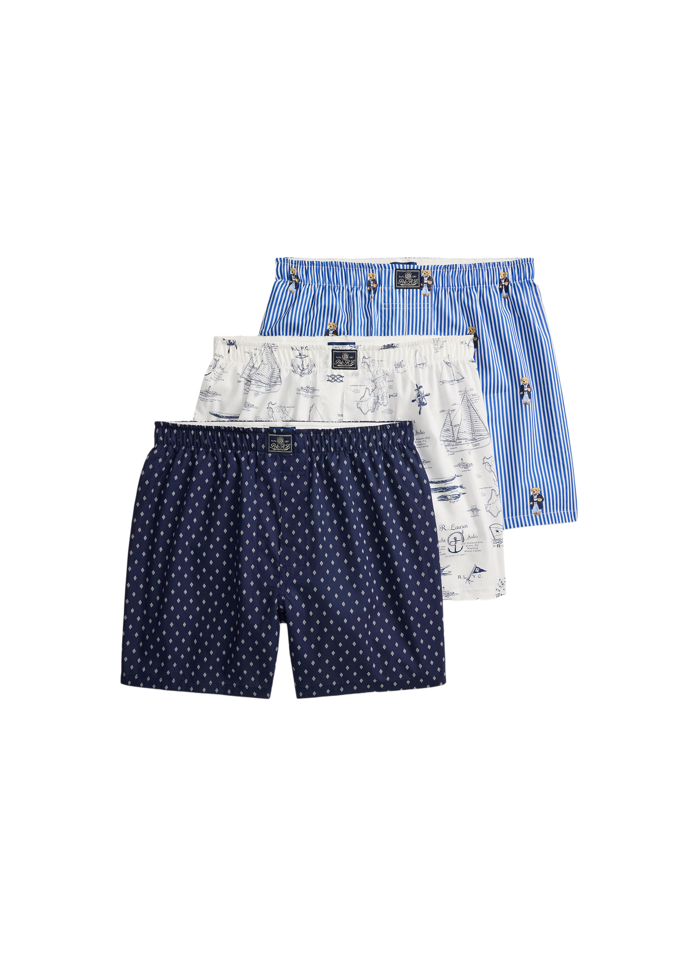 Printed cotton boxers POLO RALPH LAUREN Multicolour