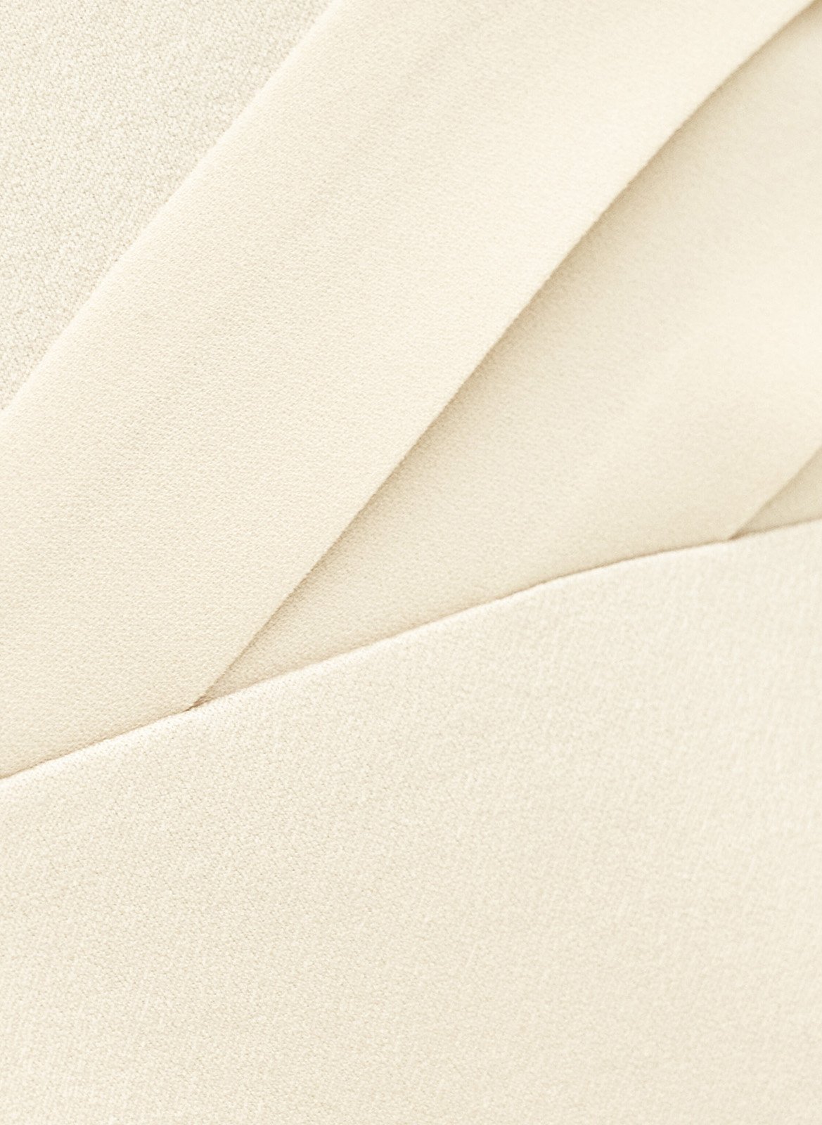 Midi getailleerde asymmetrische jurk wila BA&SH Beige