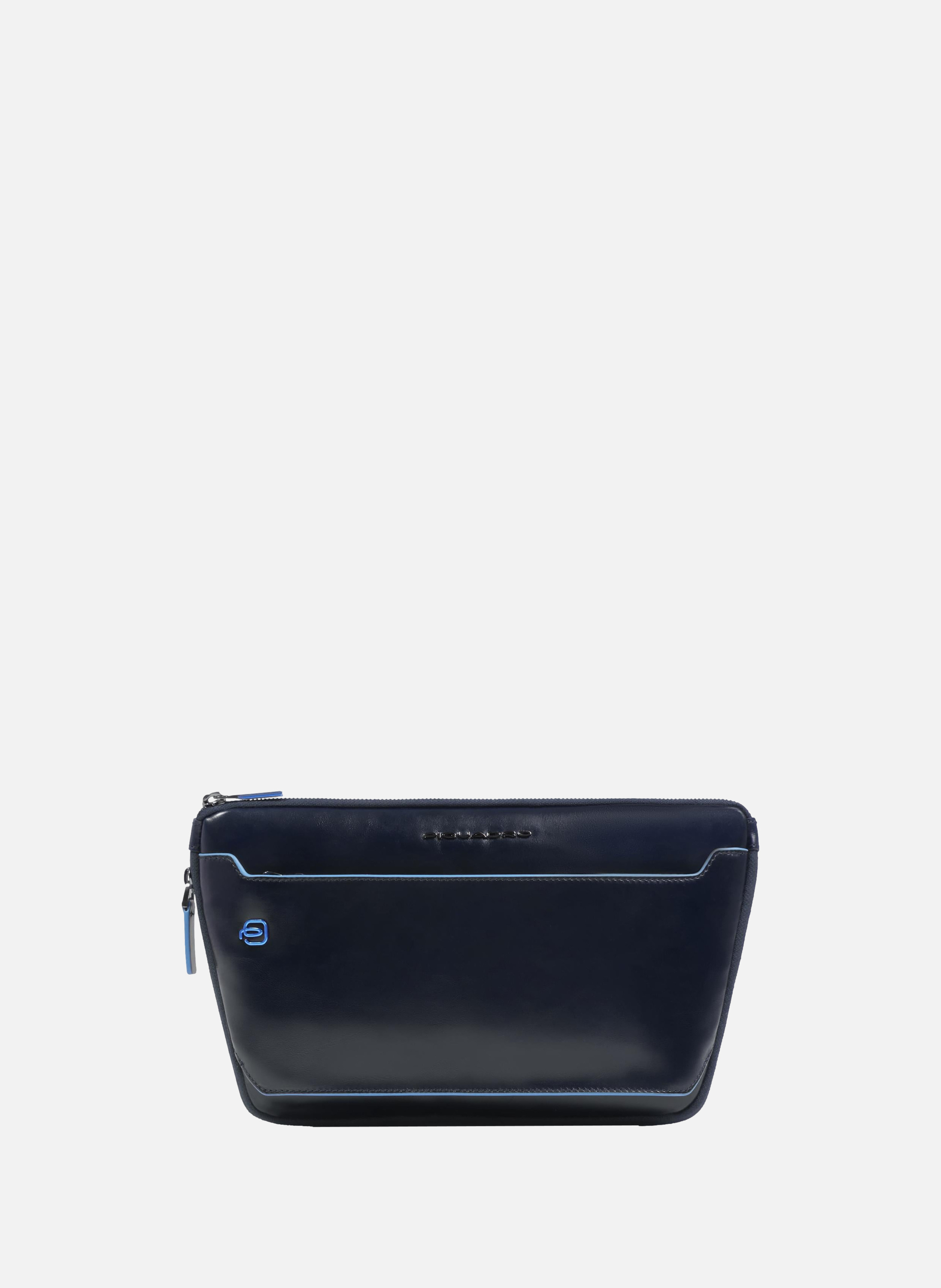 Erweiterbare flache gürteltasche PIQUADRO Blau
