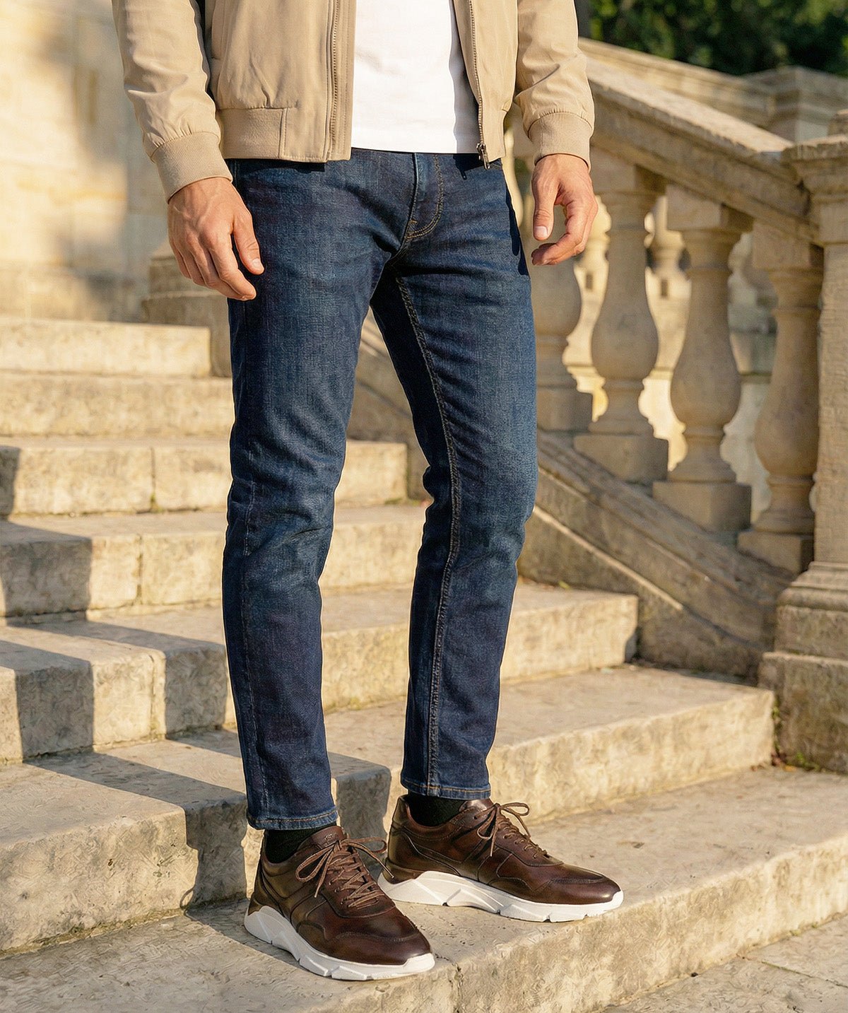 Sneakers paolo FINSBURY Marron