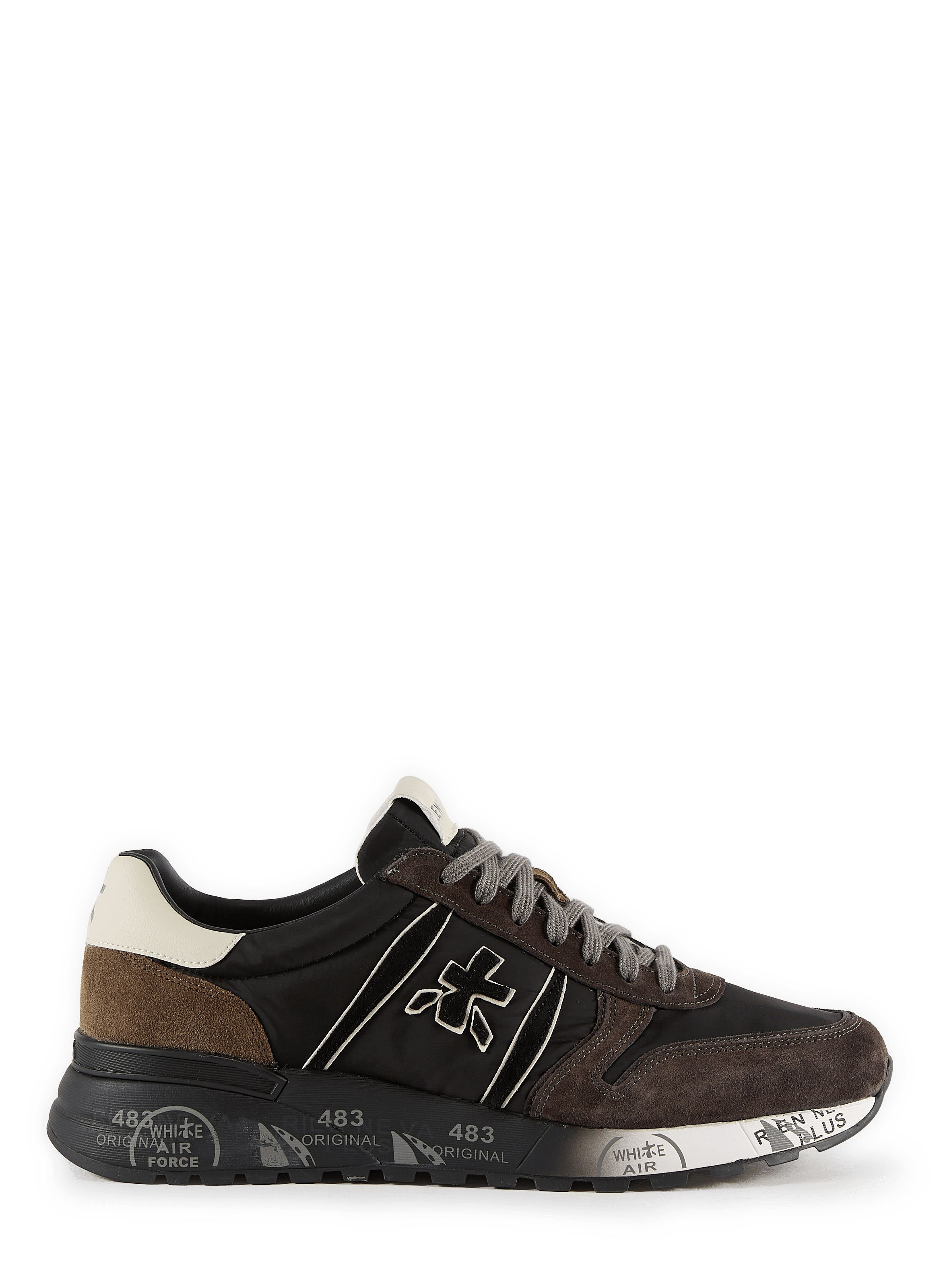 LANDER low-top sneakers in two-tone with laces PREMIATA Multicolour