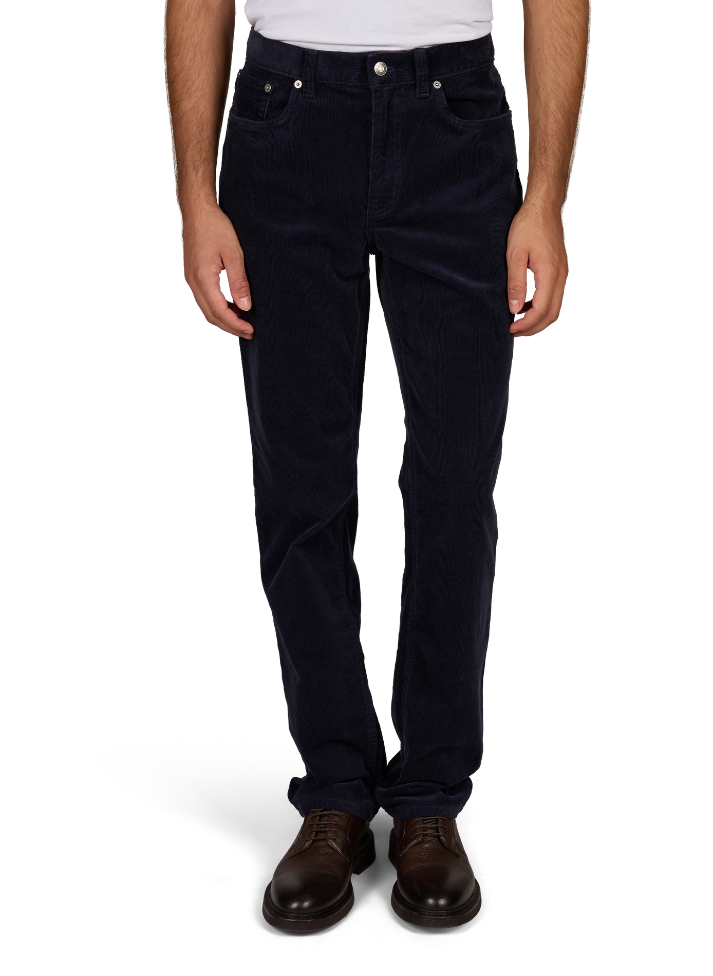 Cotton-blend corduroy jeans GANT Blue