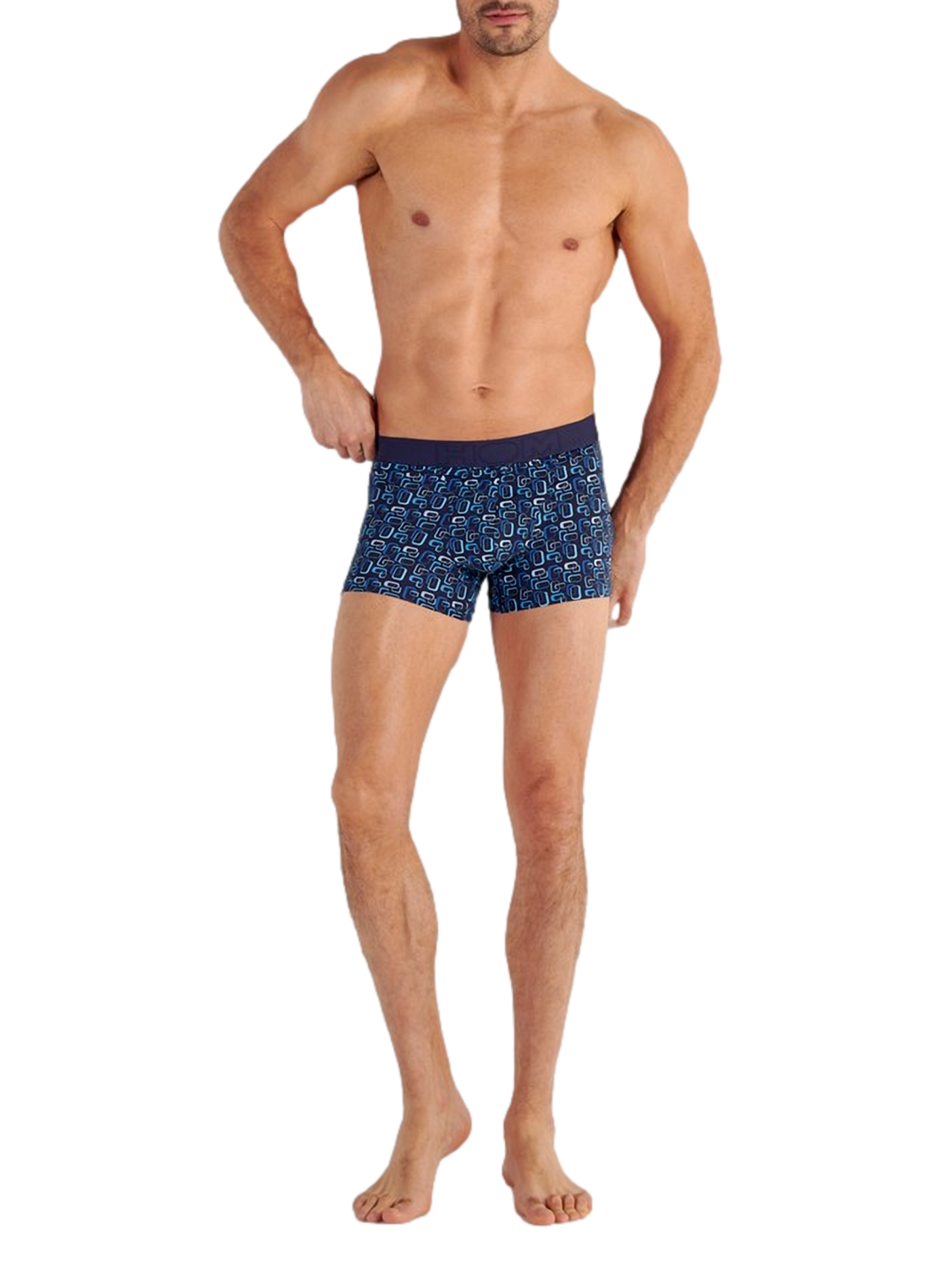 Printed boxers HOM Blue