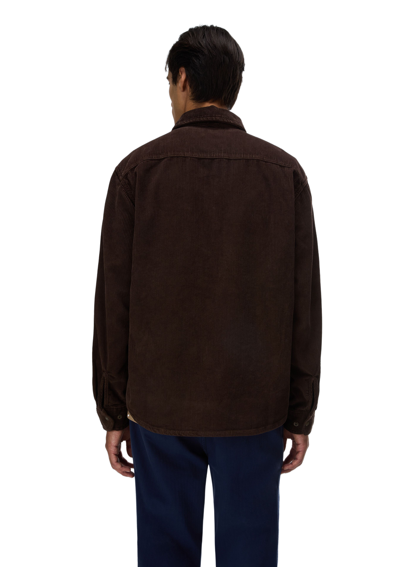 Straight corduroy shirt NAPAPIJRI Brown