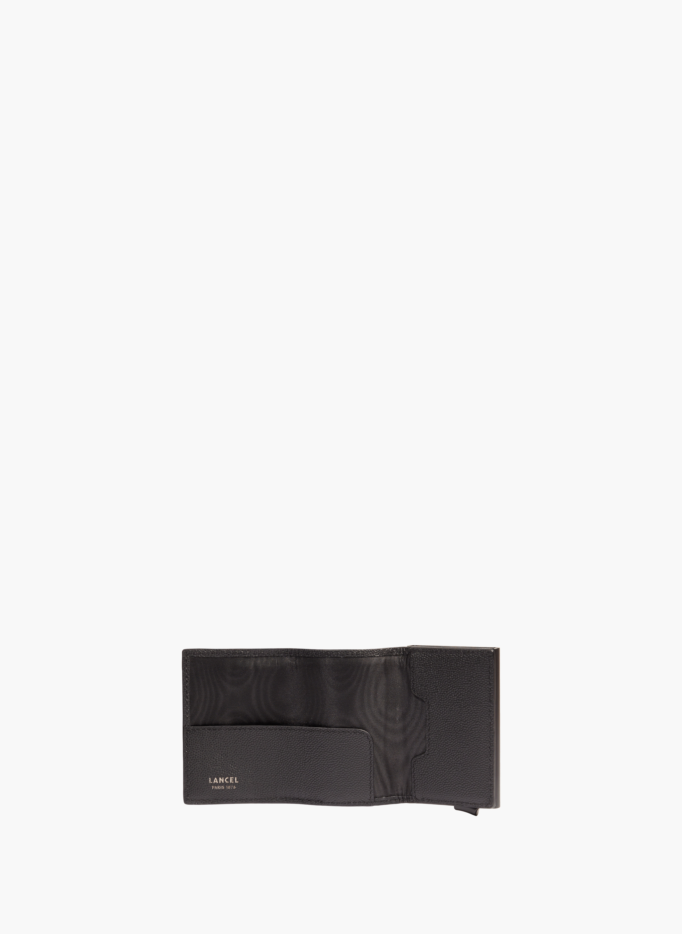 Porte-cartes smart charlie de lancel en cuir LANCEL Noir