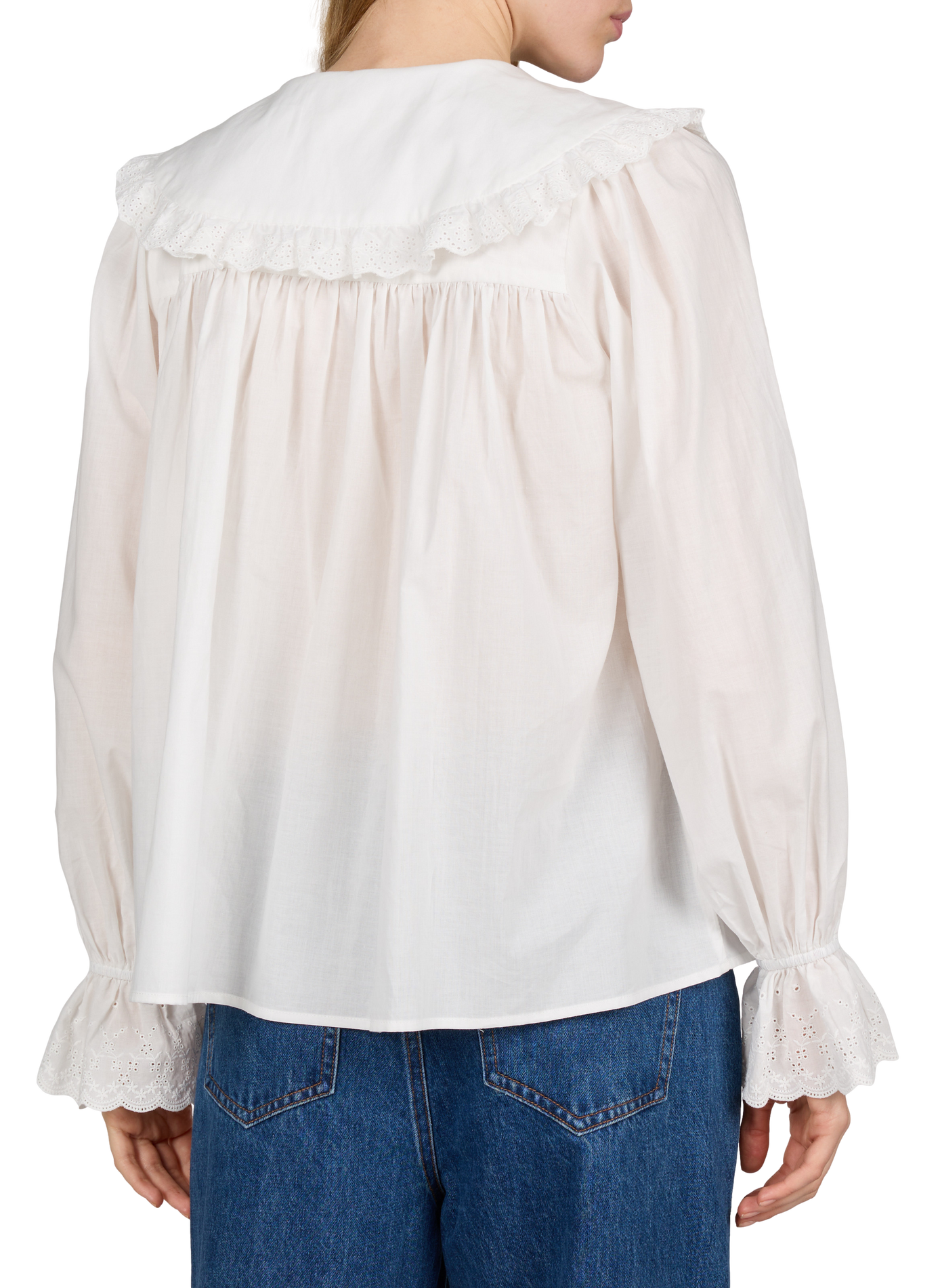Loose-fit cotton shirt GARANCE White