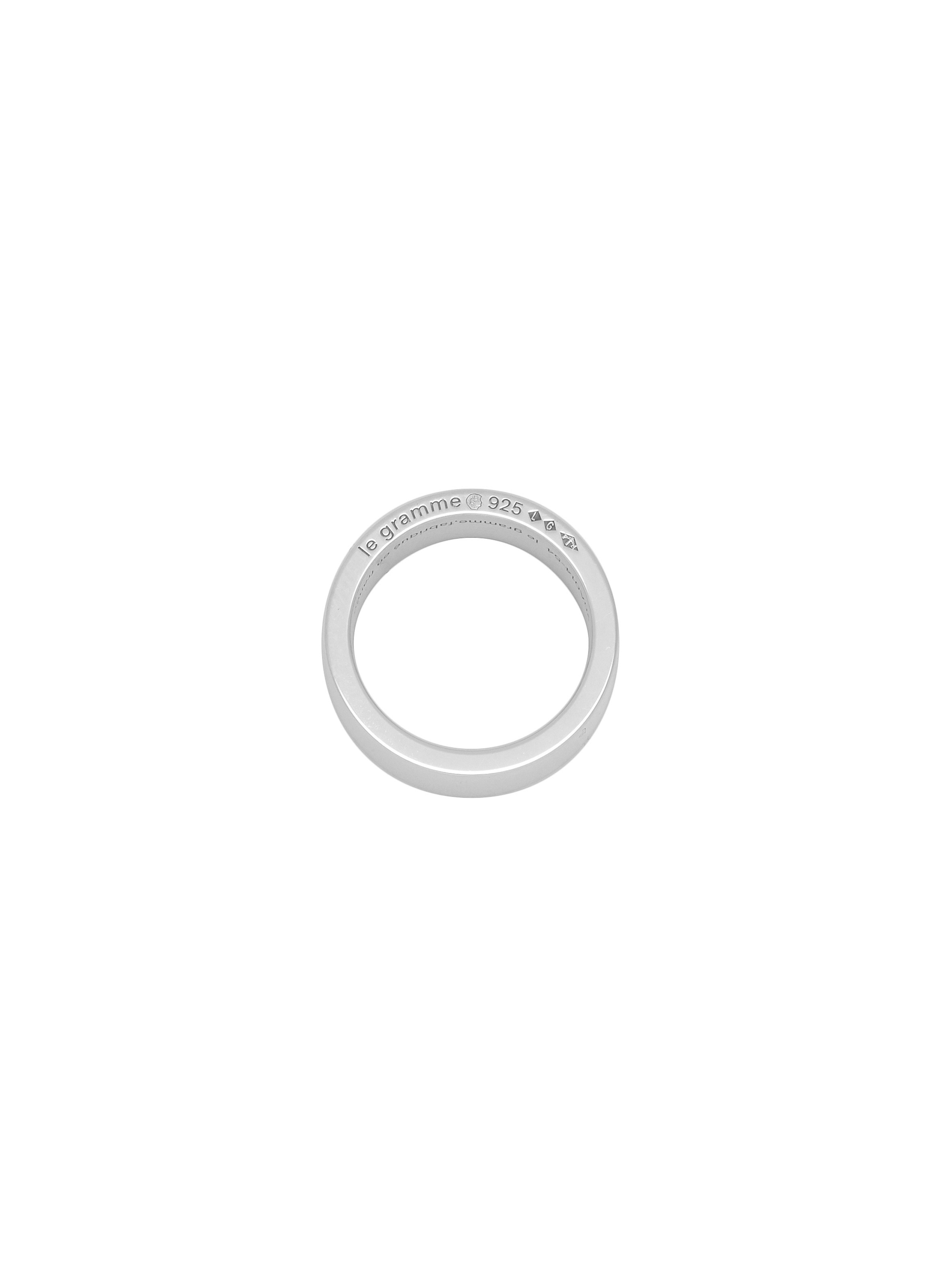 LE GRAMME Silver ring Silver
