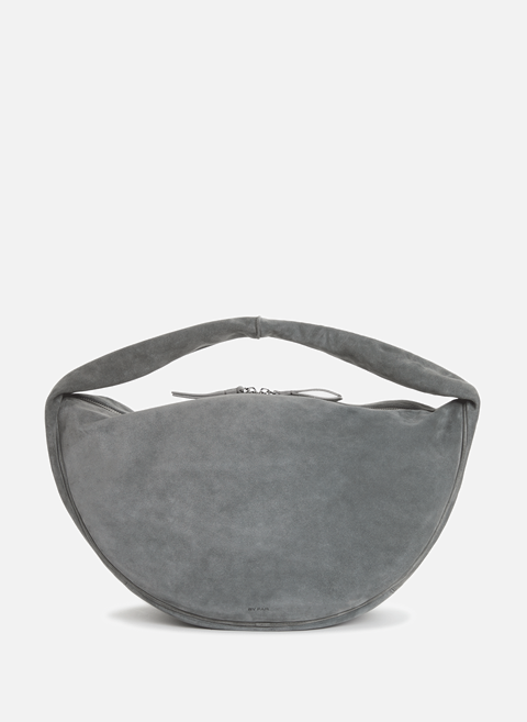 GrayBY FAR leather handbag 