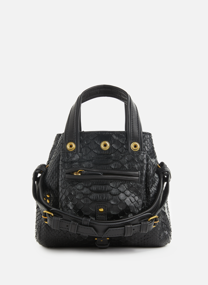 Bobi reptile leather handbag JÉRÔME DREYFUSS