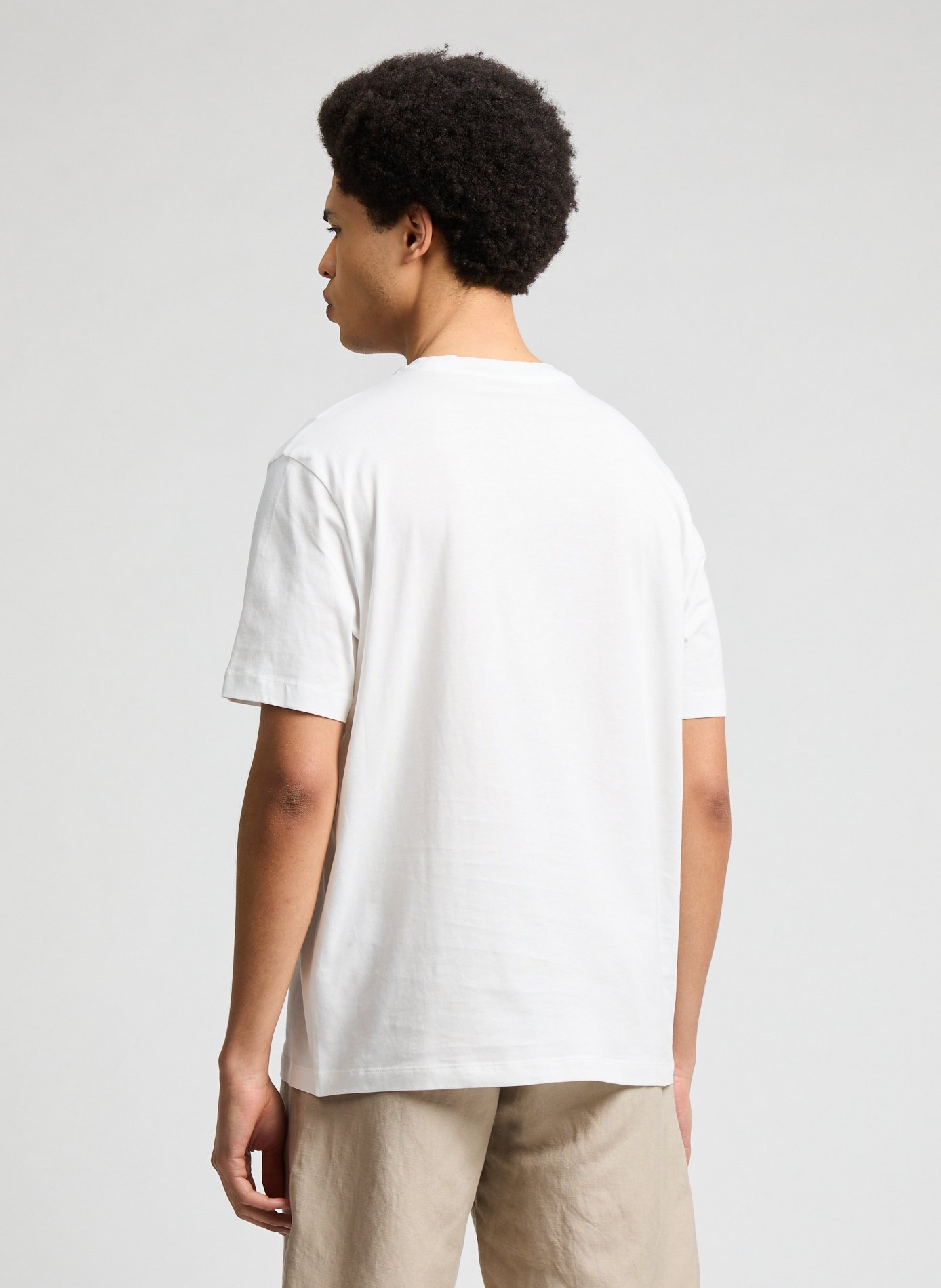 T-shirt en coton ARMANI EXCHANGE Blanc