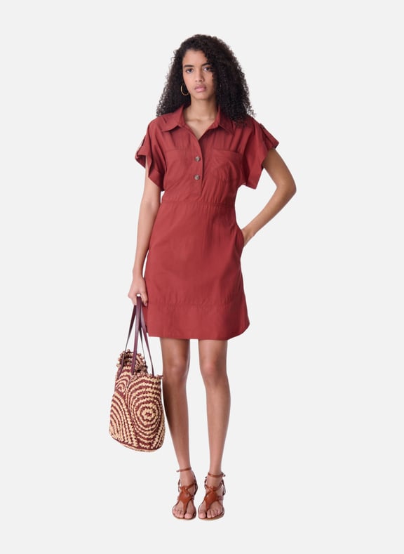 Robe elmina Orange by VANESSA BRUNO VANESSA BRUNO Robe elmina Orange