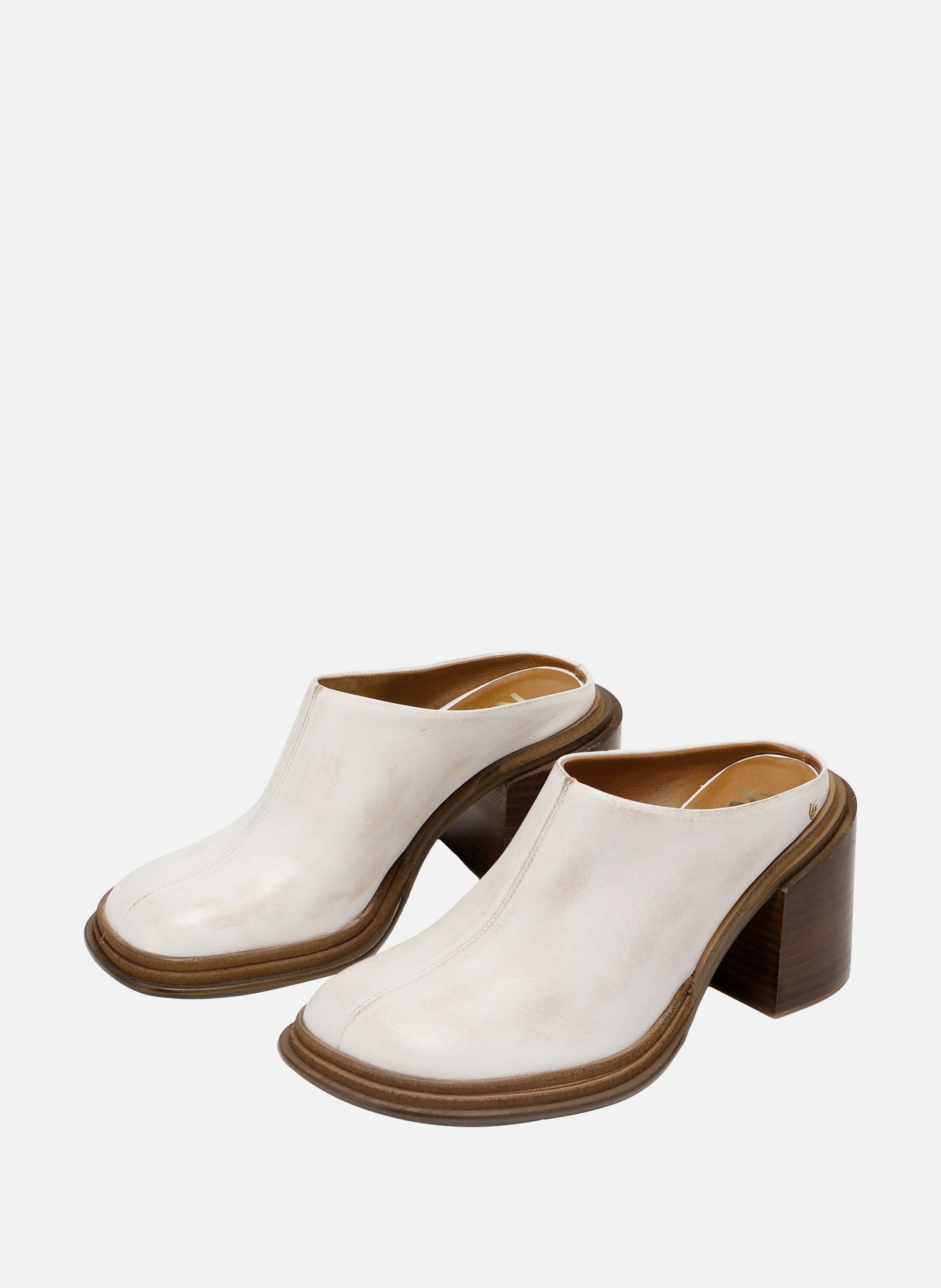 Mules nova NAKED WOLFE Blanc