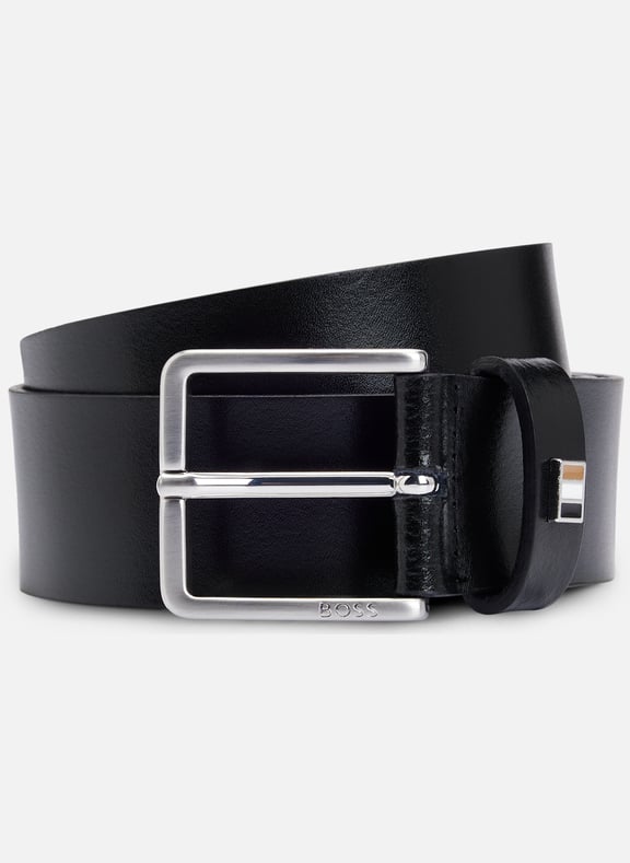Ceinture en cuir Noir by BOSS BOSS Ceinture en cuir Noir