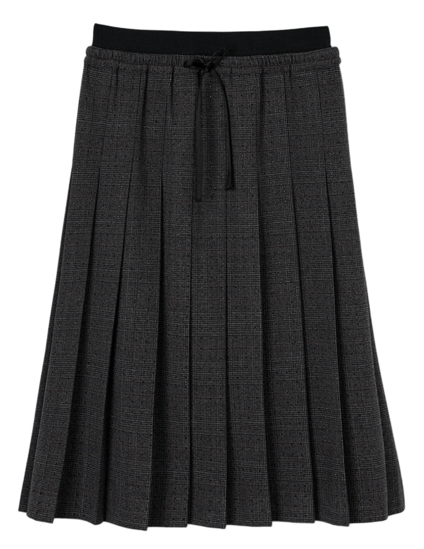 Jupe longue imprimée SANDRO Gris