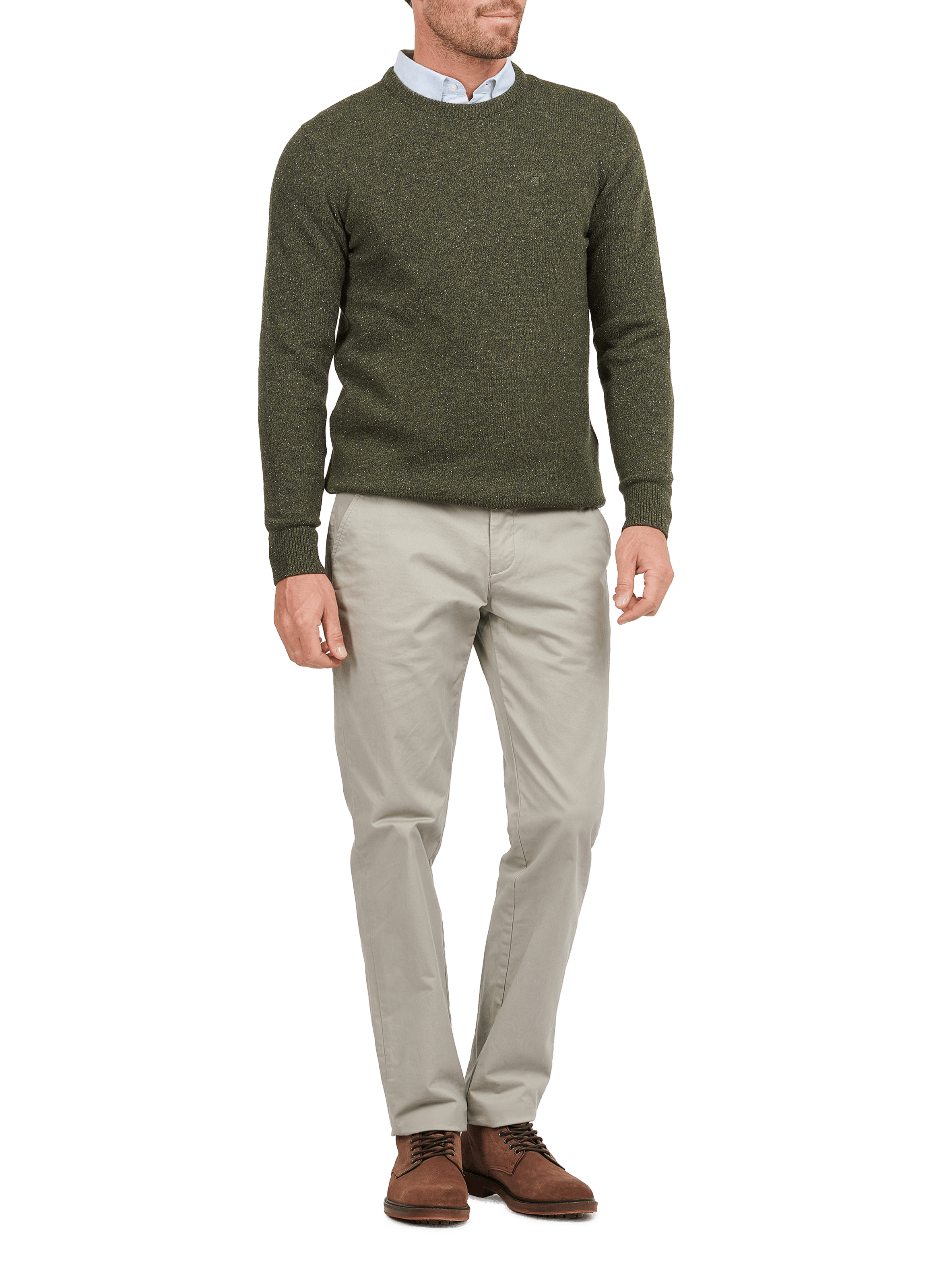 Straight sweater BARBOUR Brown