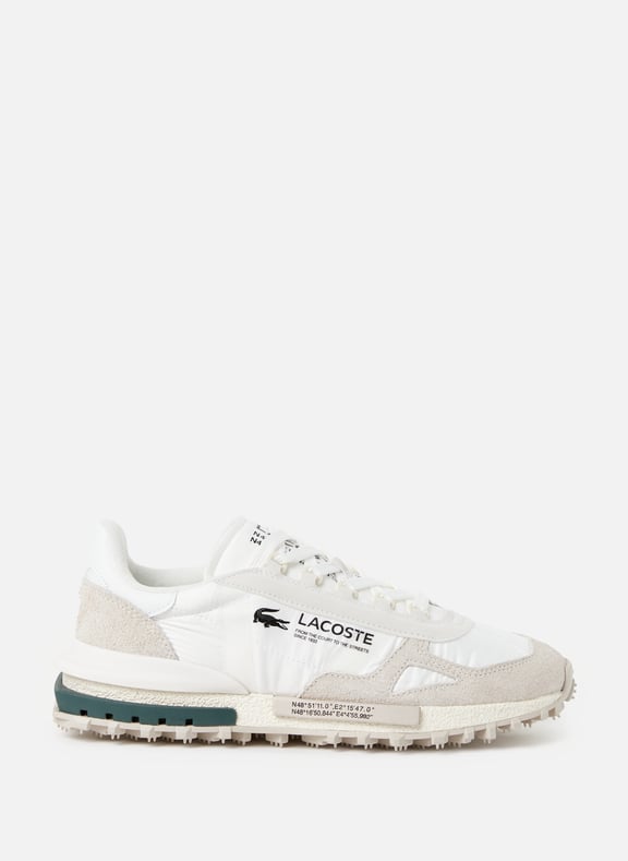 Bi-material sneakers White by LACOSTE LACOSTE Bi-material sneakers White