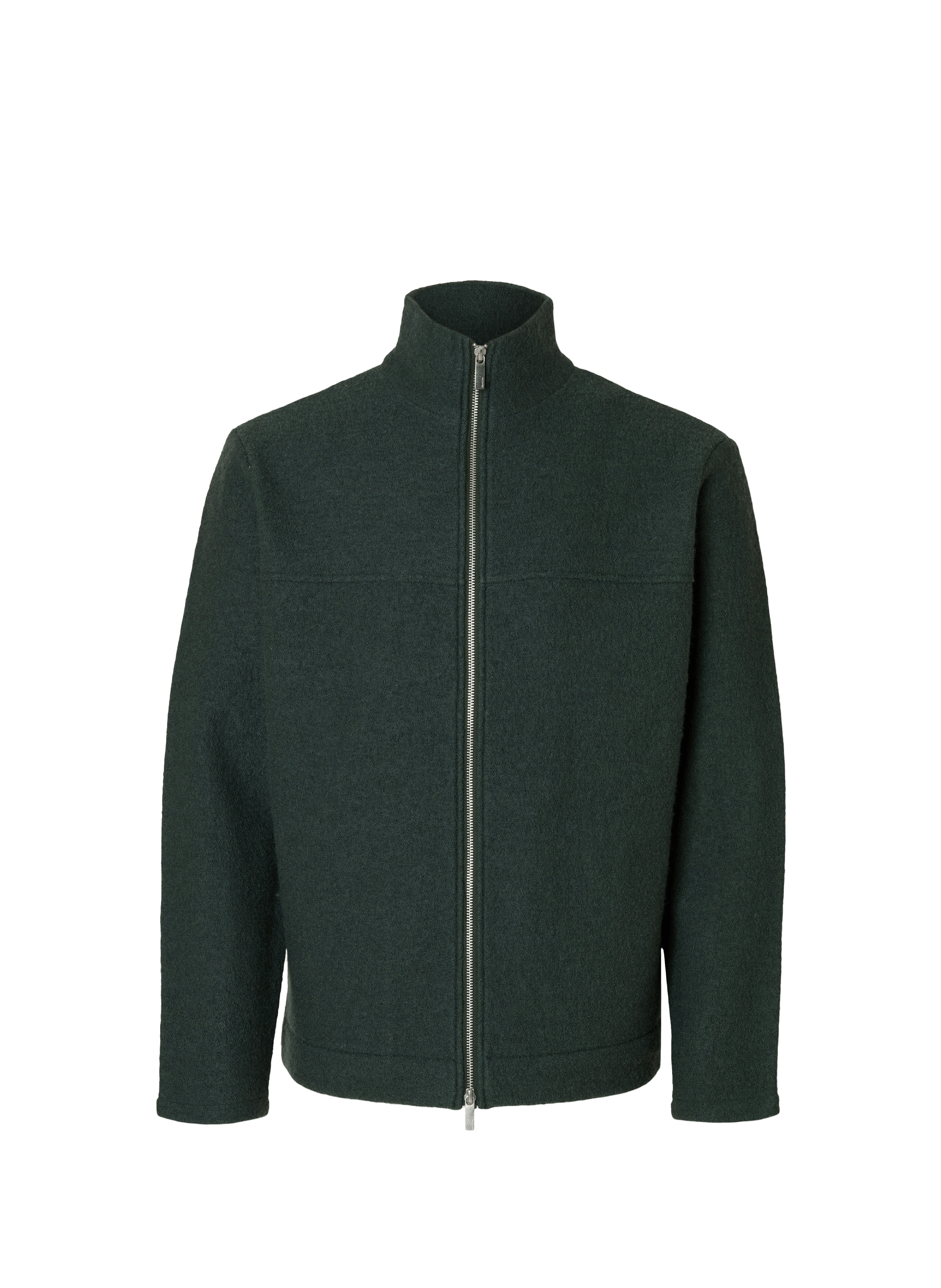 SELECTED Double-breasted blazer Green