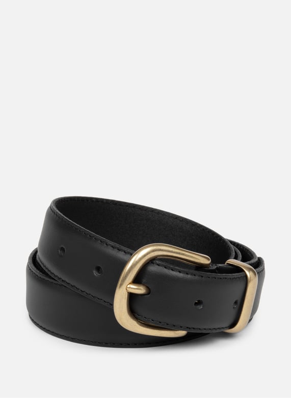 Ceinture - ceinture cuir lisse femme | Noir by LANCASTER Ceinture - ceinture cuir lisse femme Noir