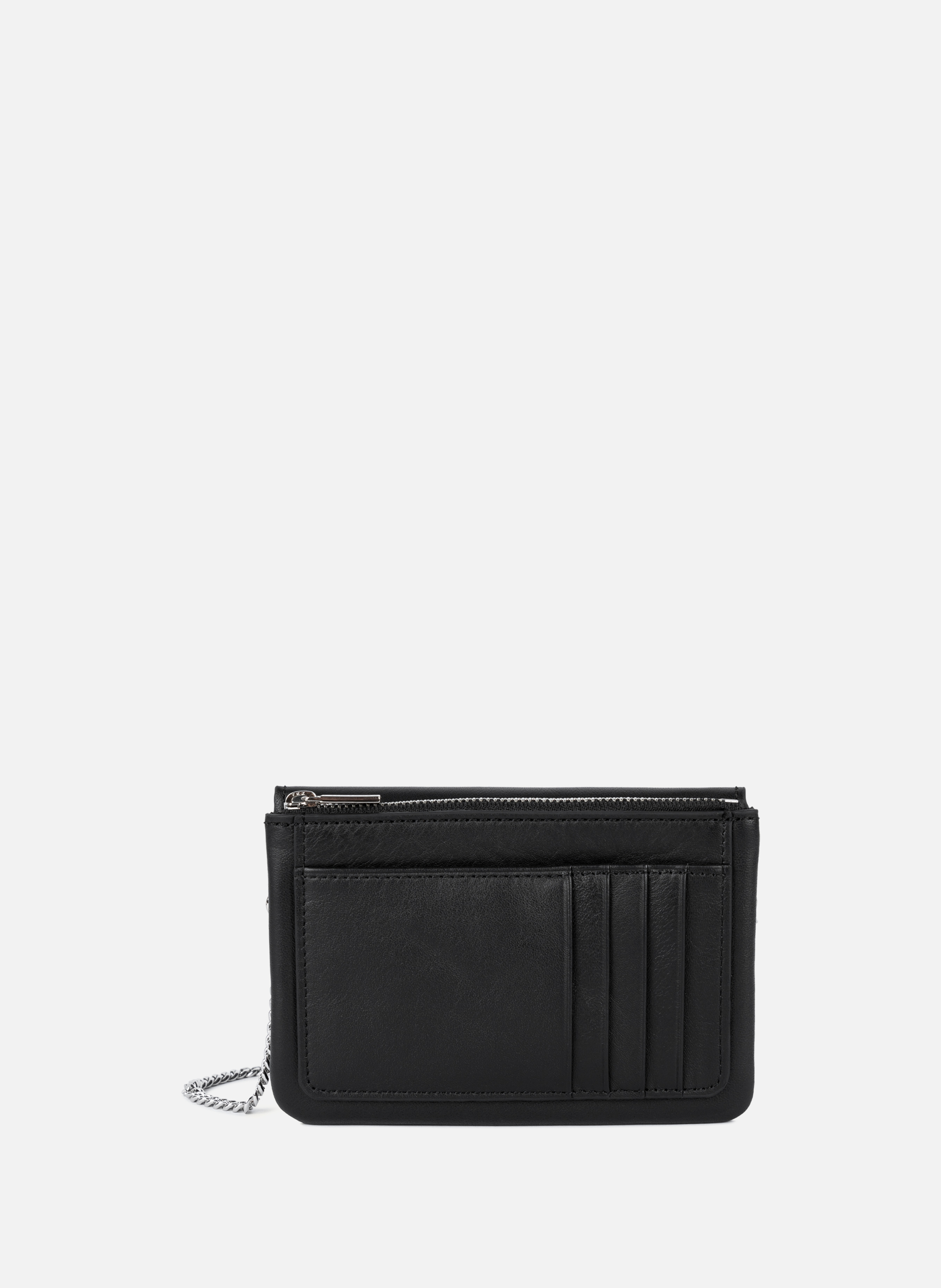 Petit double pochette - soft pm LANCASTER Noir