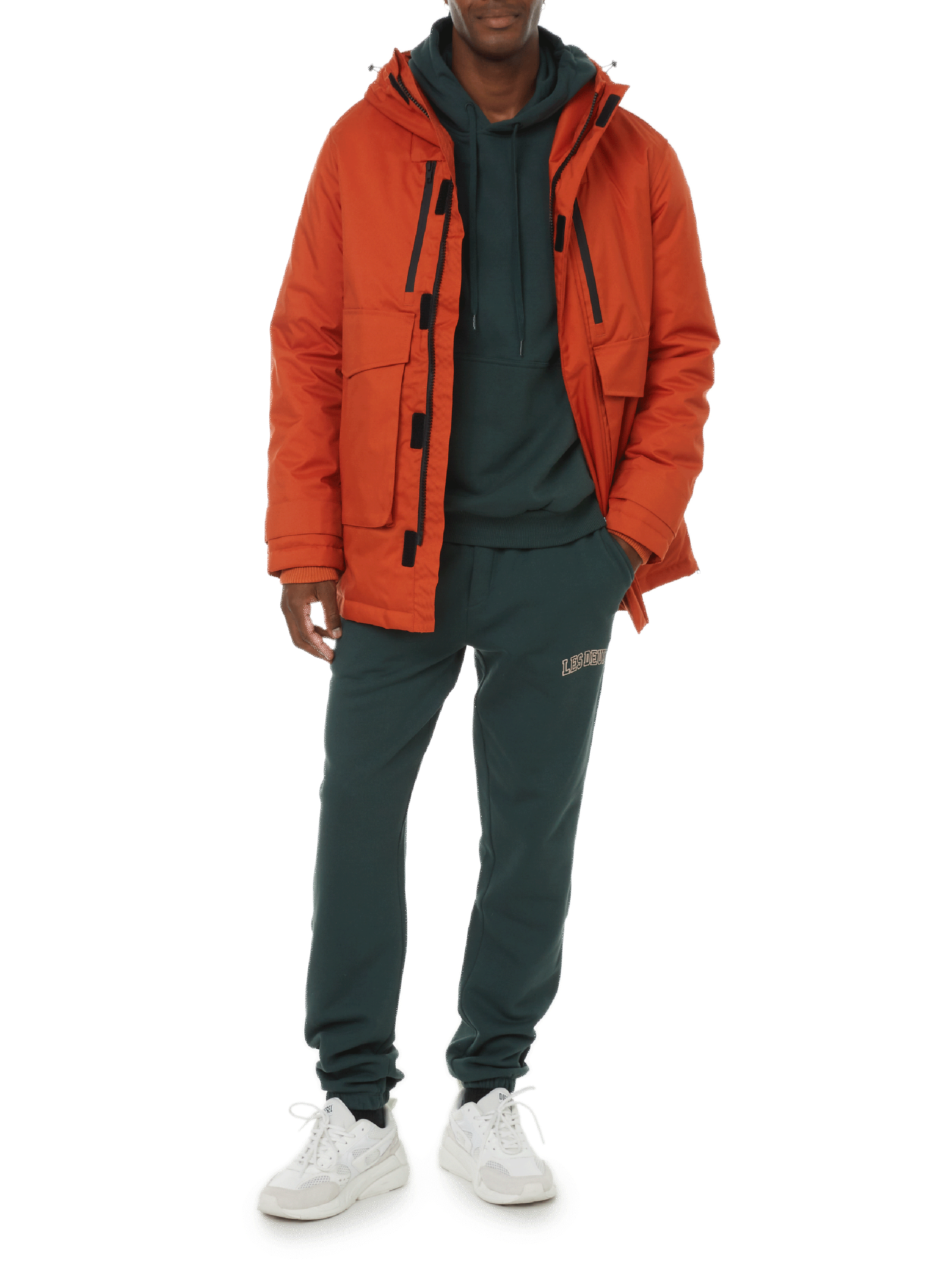 Parka à capuche 45.EW Orange