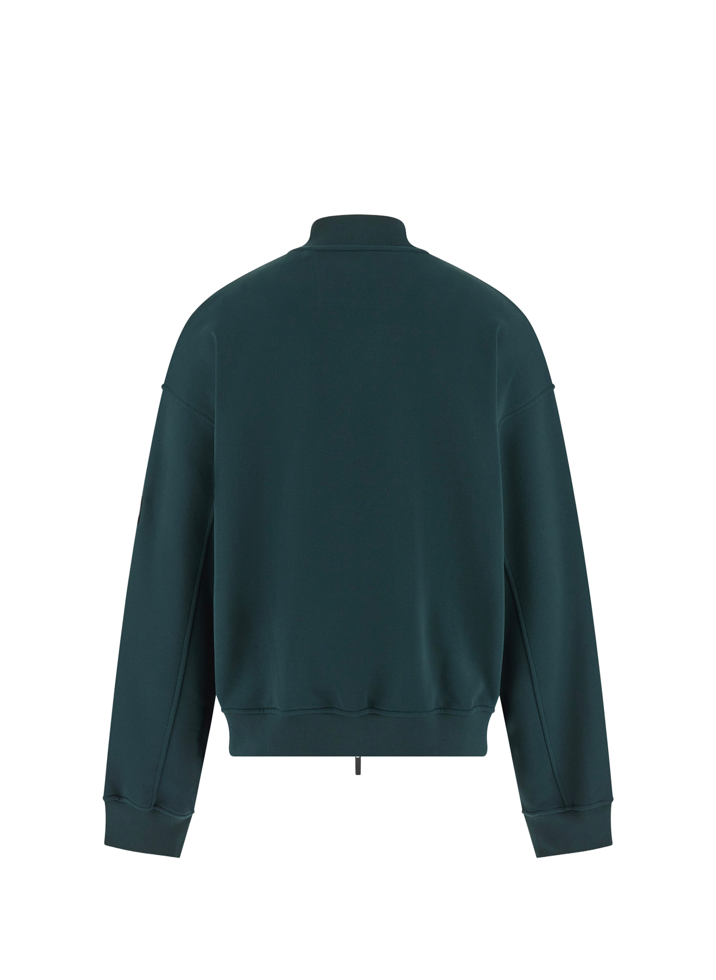 Zipped cotton jacket GUESS Green