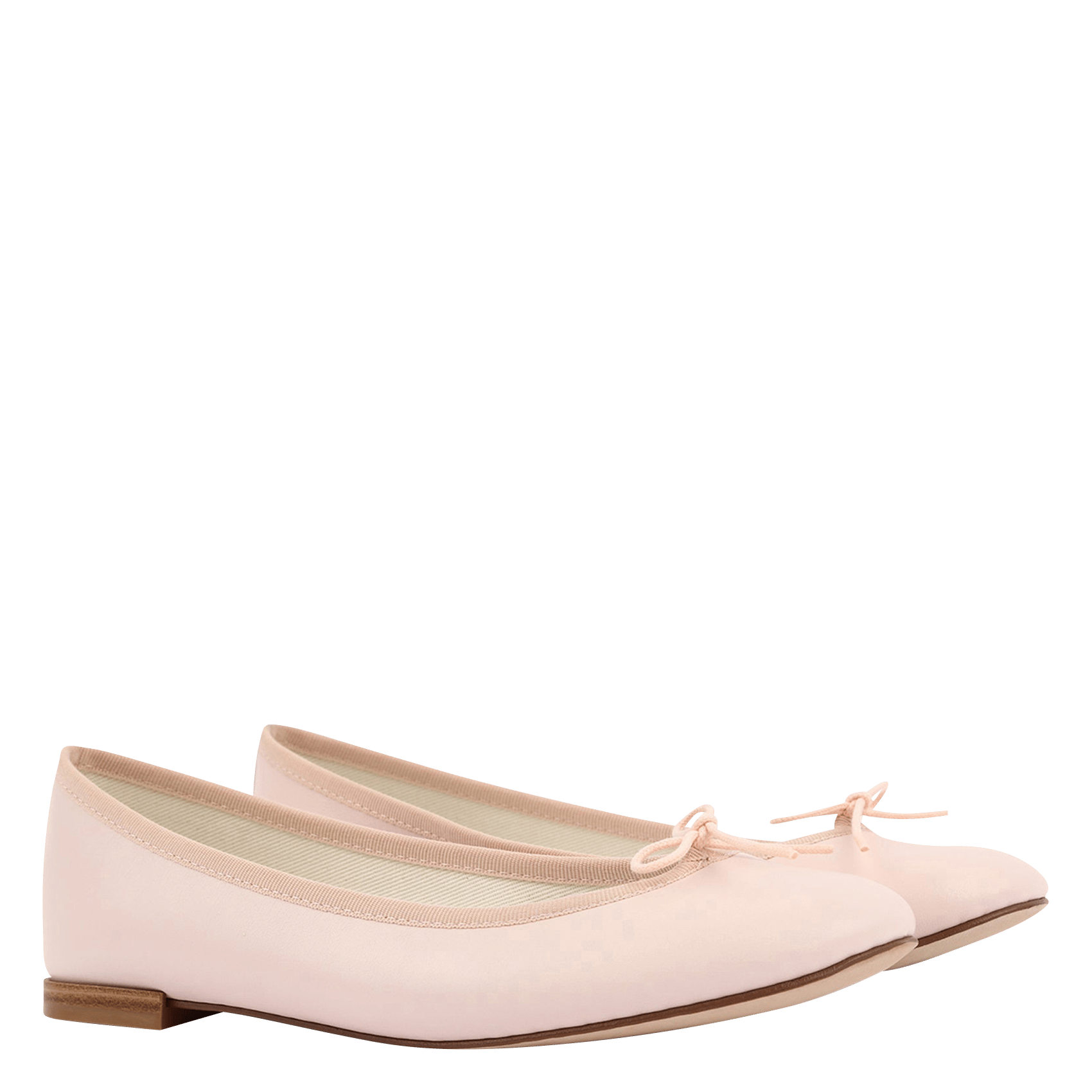 Ballerines en cuir cendrillon REPETTO Rose