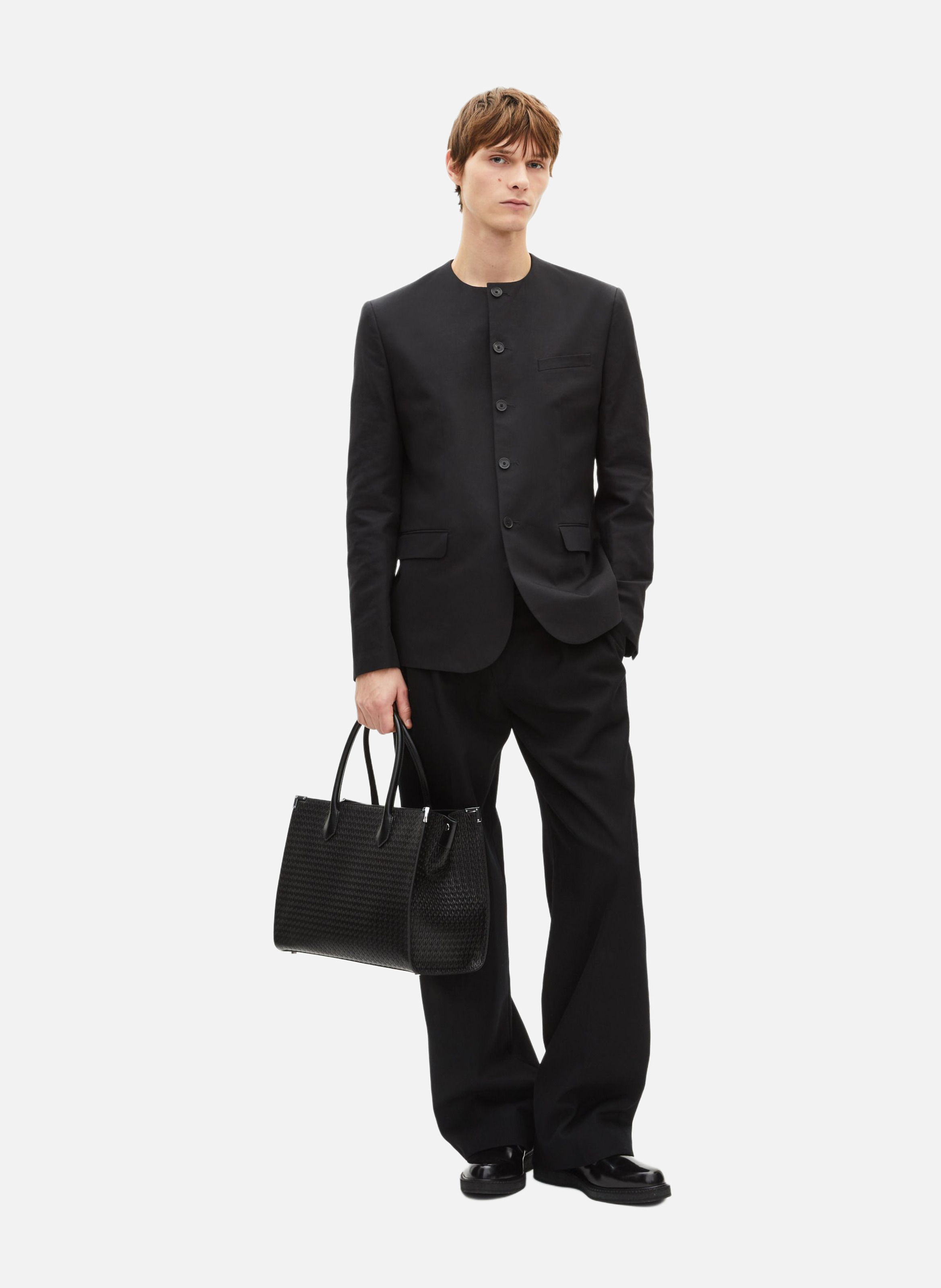 Veste sans col THE KOOPLES Noir