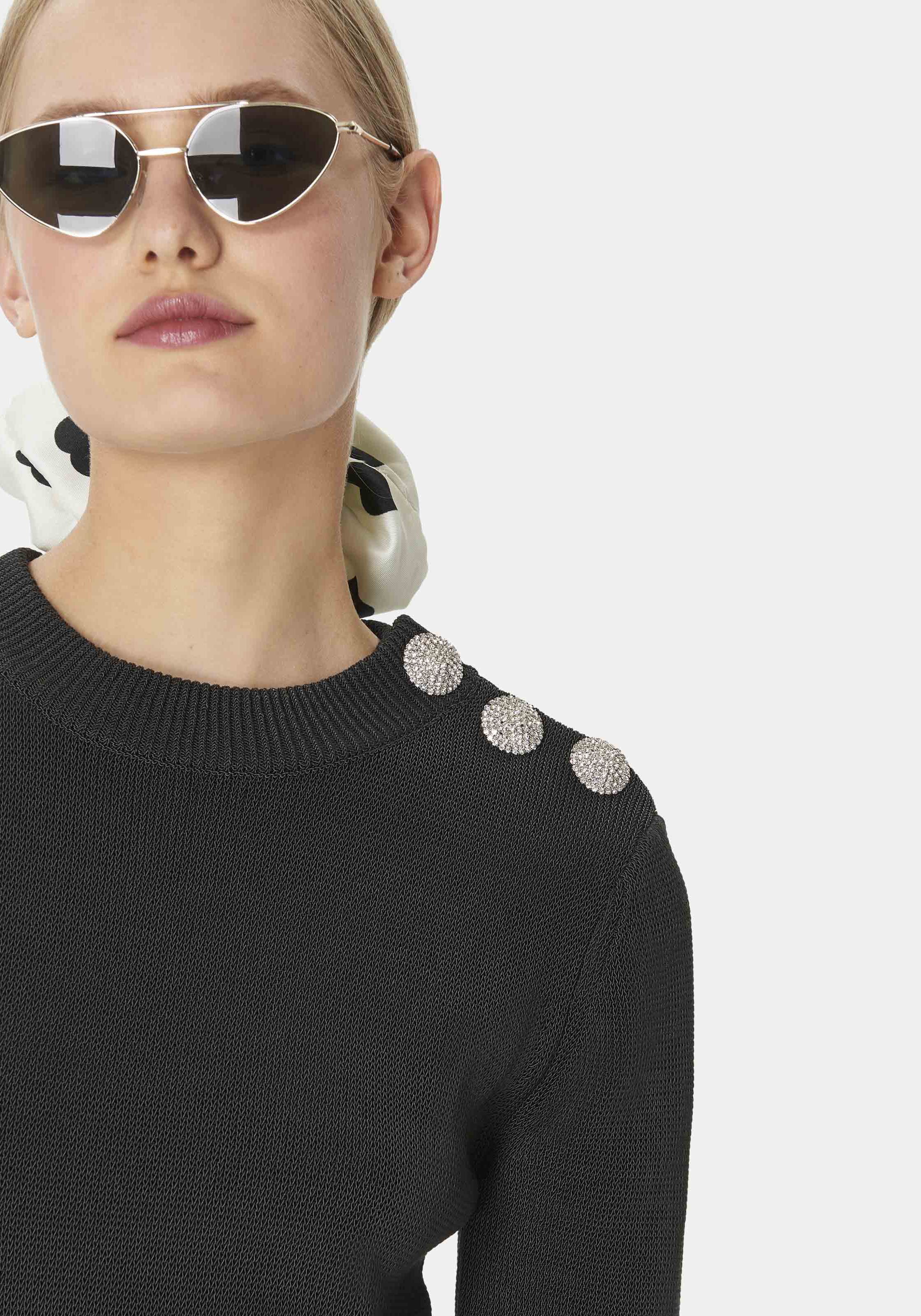 Robe rayonnante TARA JARMON Gris