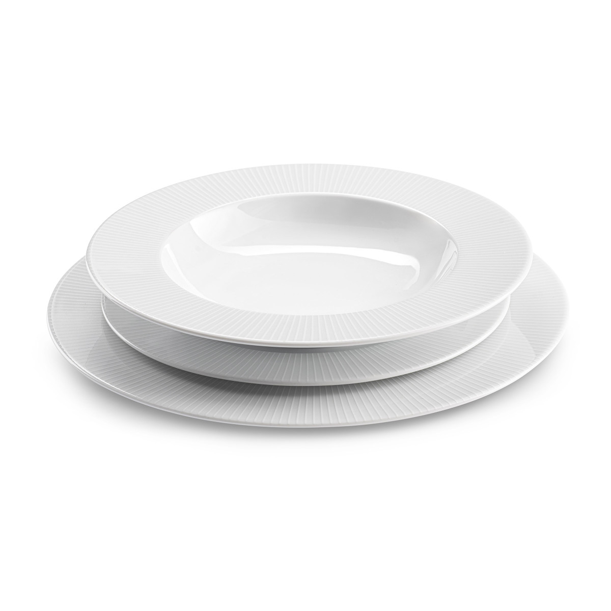 Linus - service de vaisselle 18 pièces MEDARD DE NOBLAT Blanc