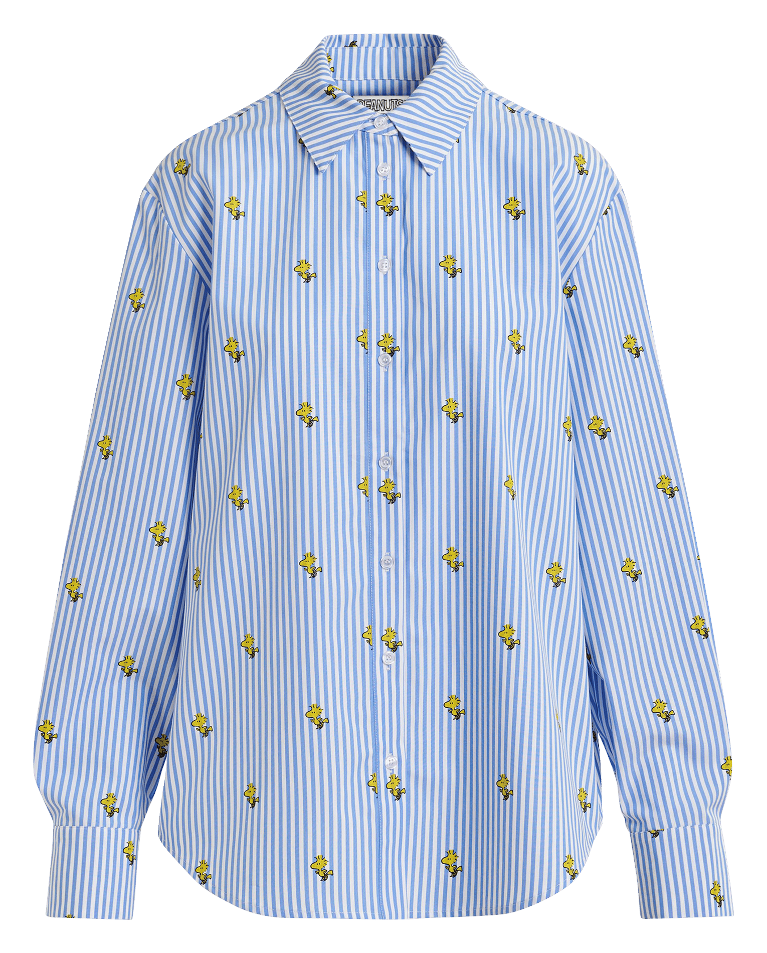 Chemise imprimée en coton jeppermint ESSENTIEL ANTWERP Bleu