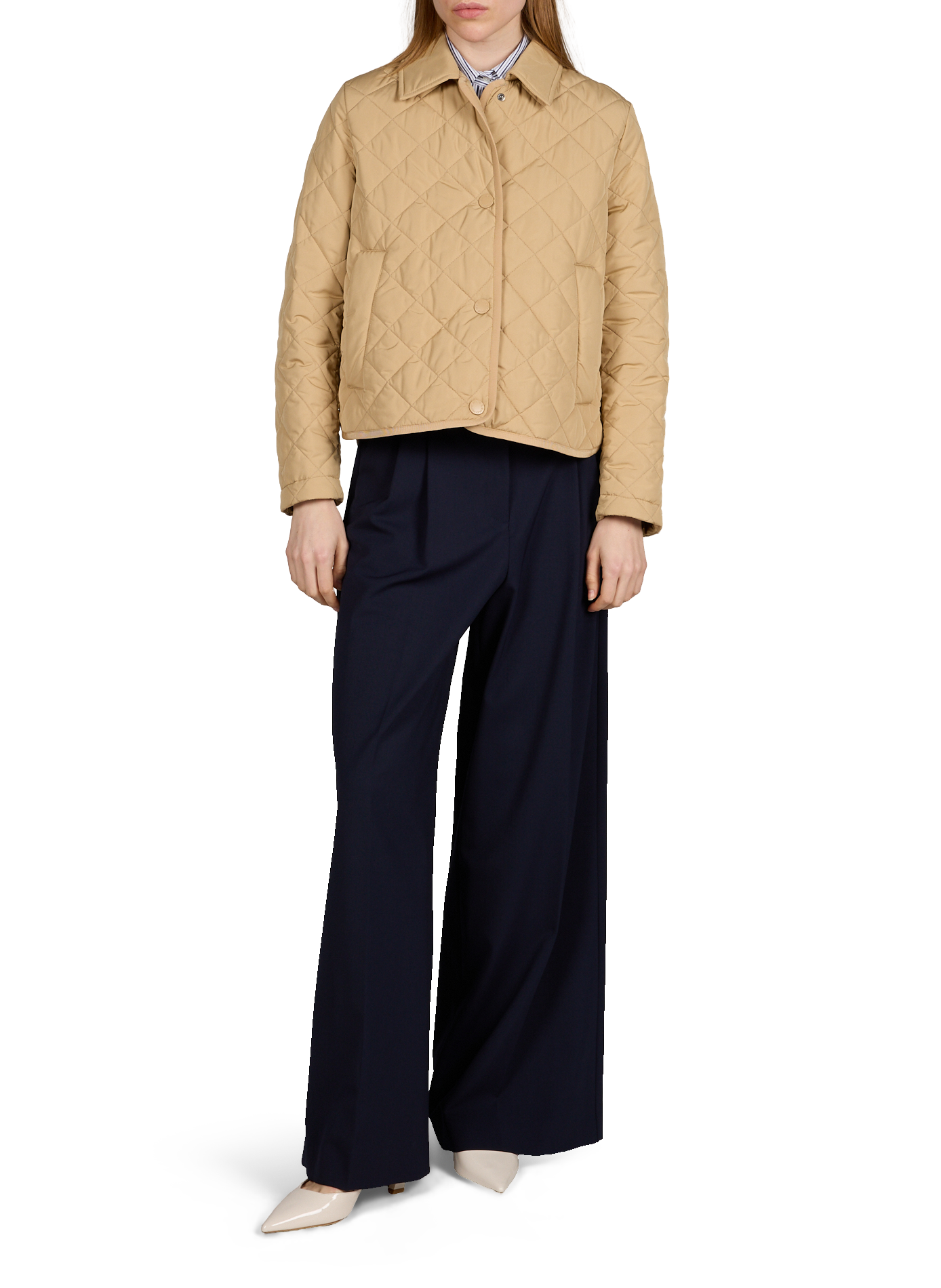 Veste matelassée Wkdgelo MAX MARA WEEK END Beige