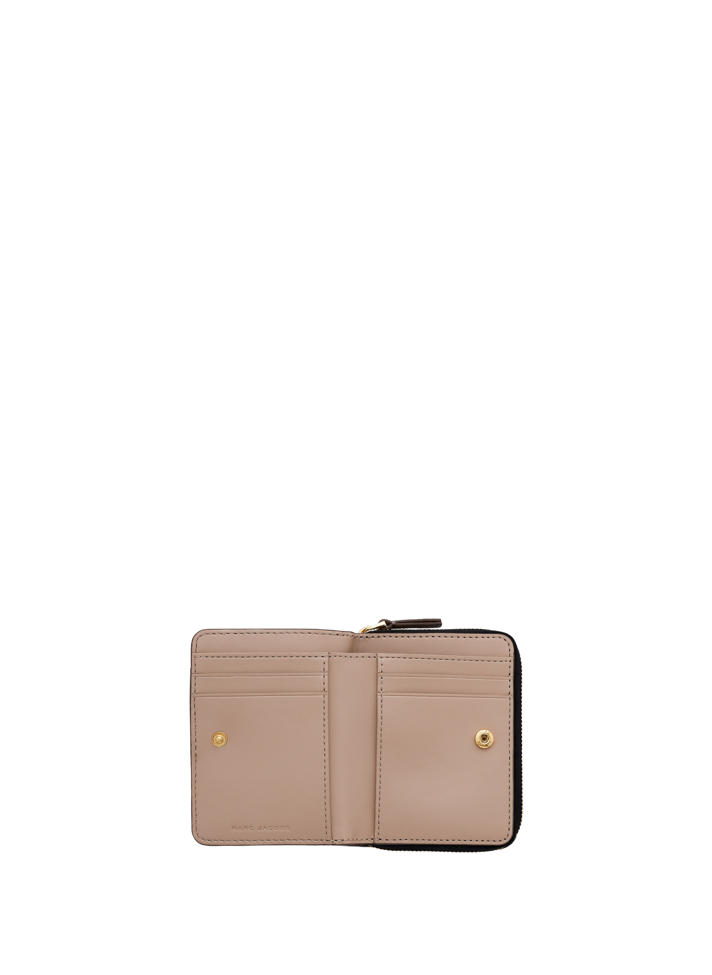 Porte-monnaie The Leather Mini MARC JACOBS Gris
