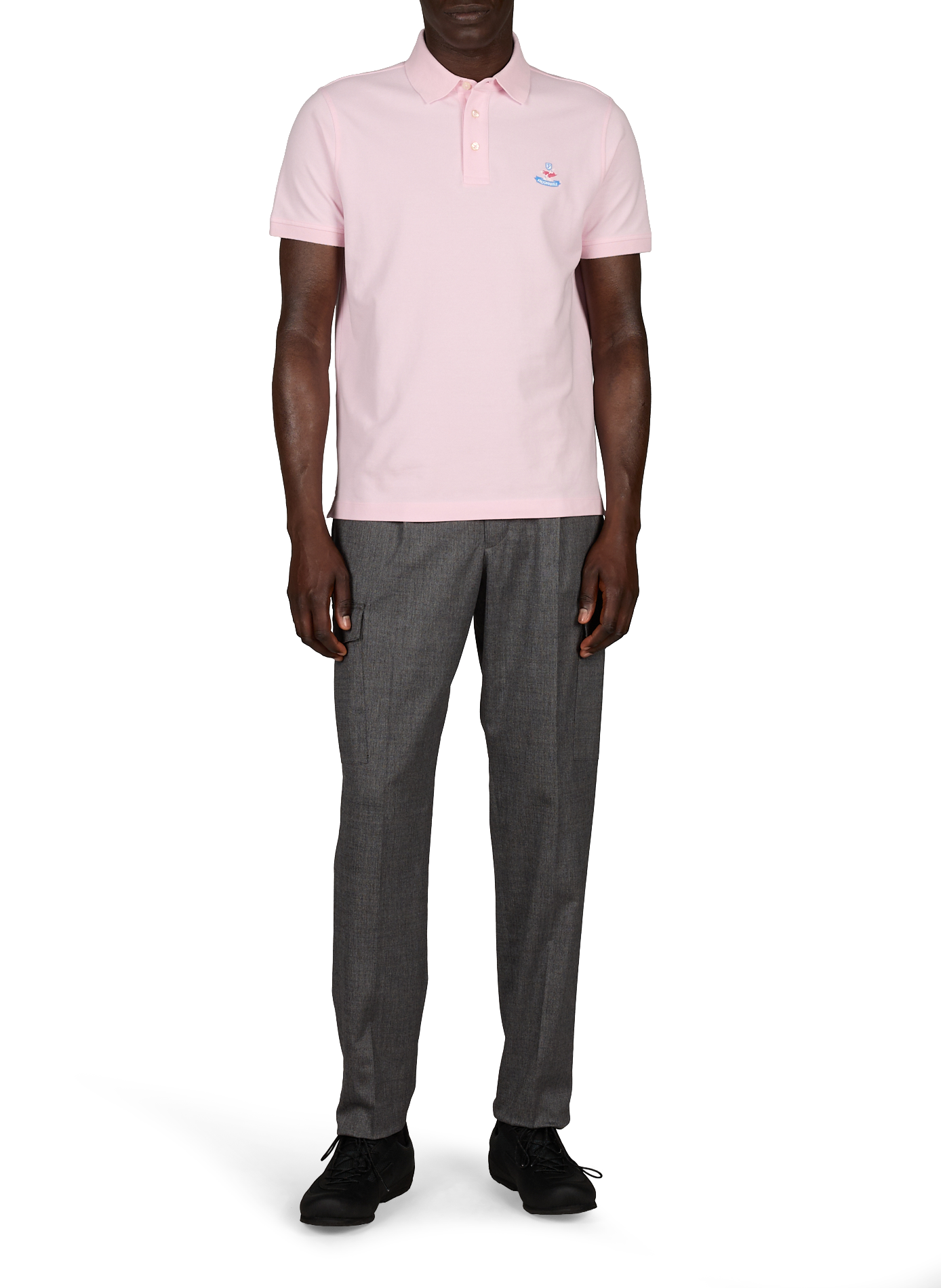  Cotton polo shirt  FACONNABLE Pink
