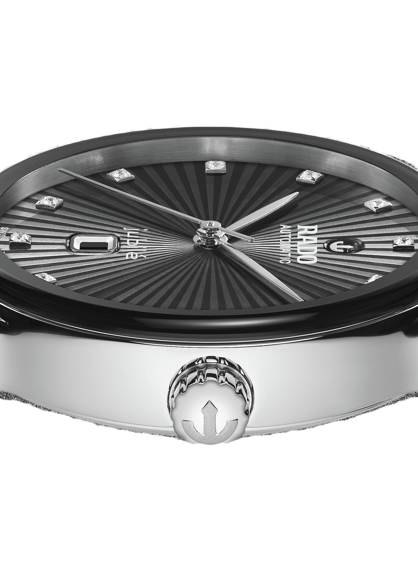Montre automatique Centrix en céramique RADO Noir